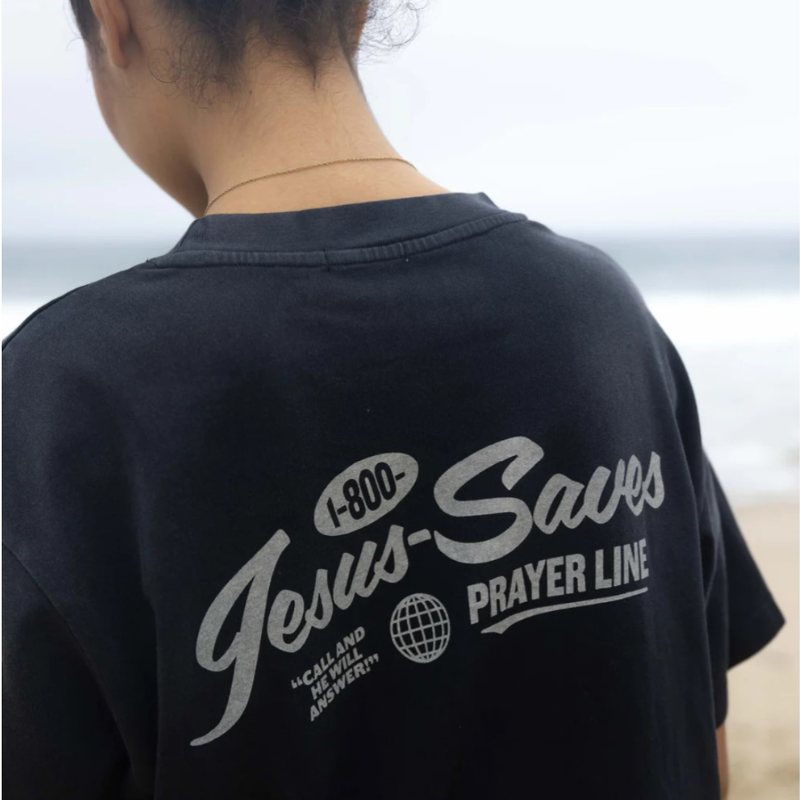 Elevated Faith Prayer Line Christian T-Shirt | Unisex Tee