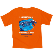 Wonderfully Made Dinosaur Kids Short Sleeve T-Shirt - KDZ4378