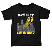 Jesus Super Hero Kids Short Sleeve T-Shirt - KDZ4549