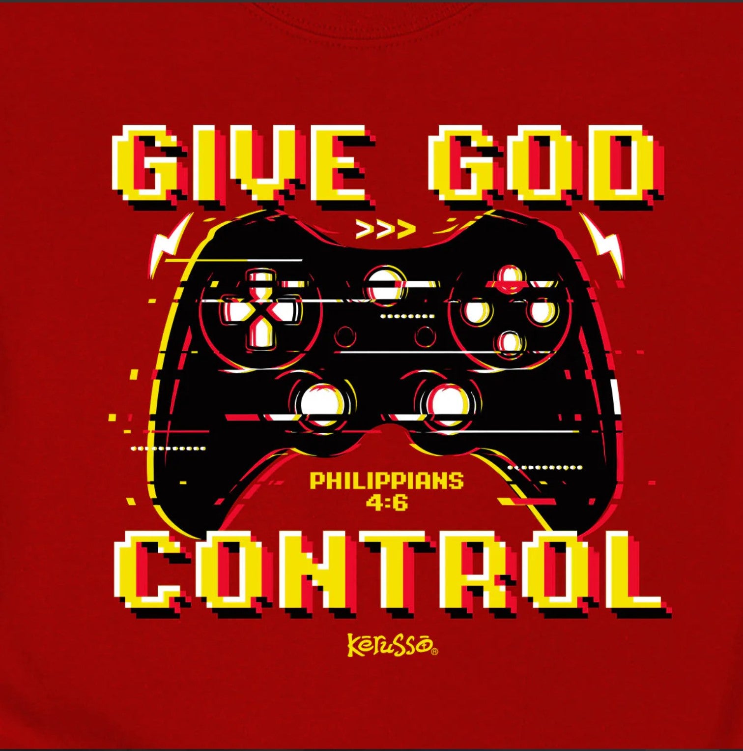 Give God Control Kids Short Sleeve T-Shirt - KDZ5021