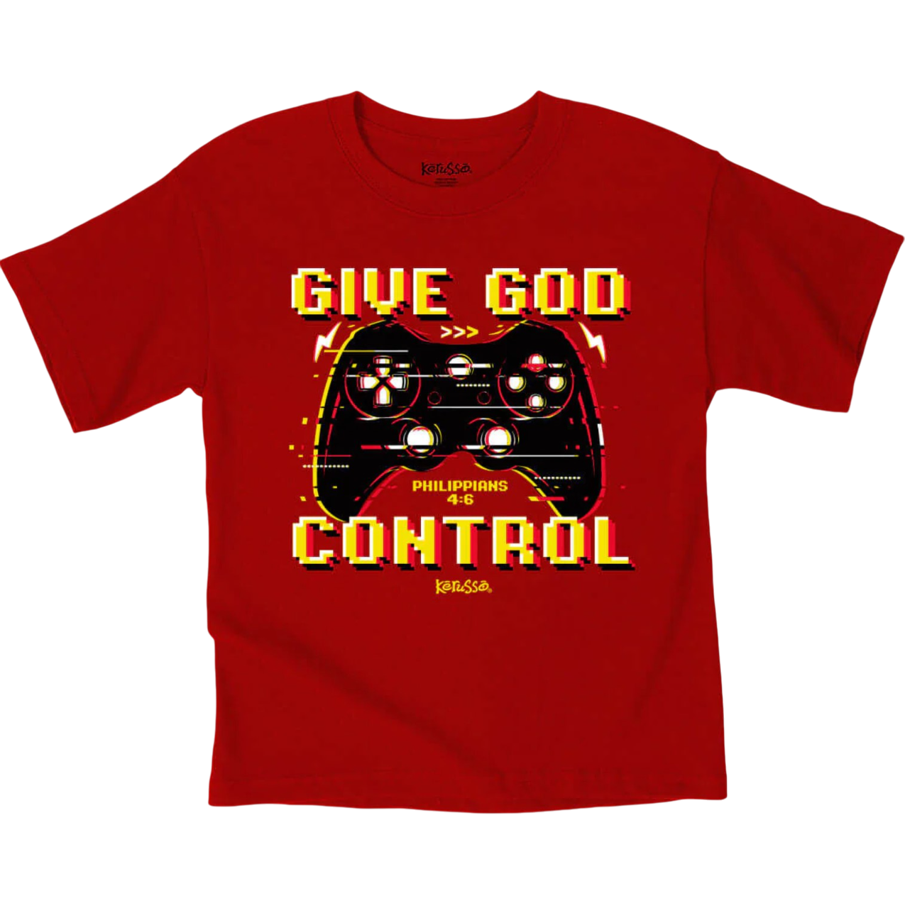 Give God Control Kids Short Sleeve T-Shirt - KDZ5021