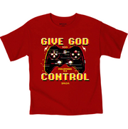 Give God Control Kids Short Sleeve T-Shirt - KDZ5021