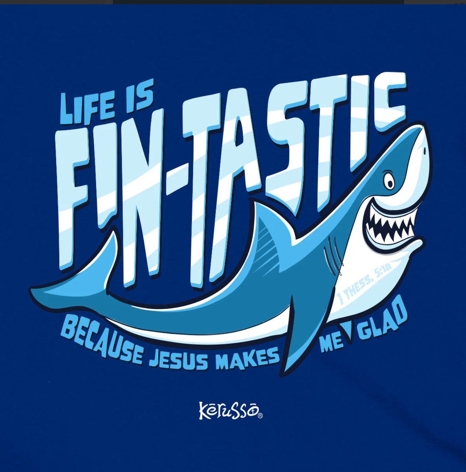 Fintastic Kids Short Sleeve T-Shirt - KDZ5023
