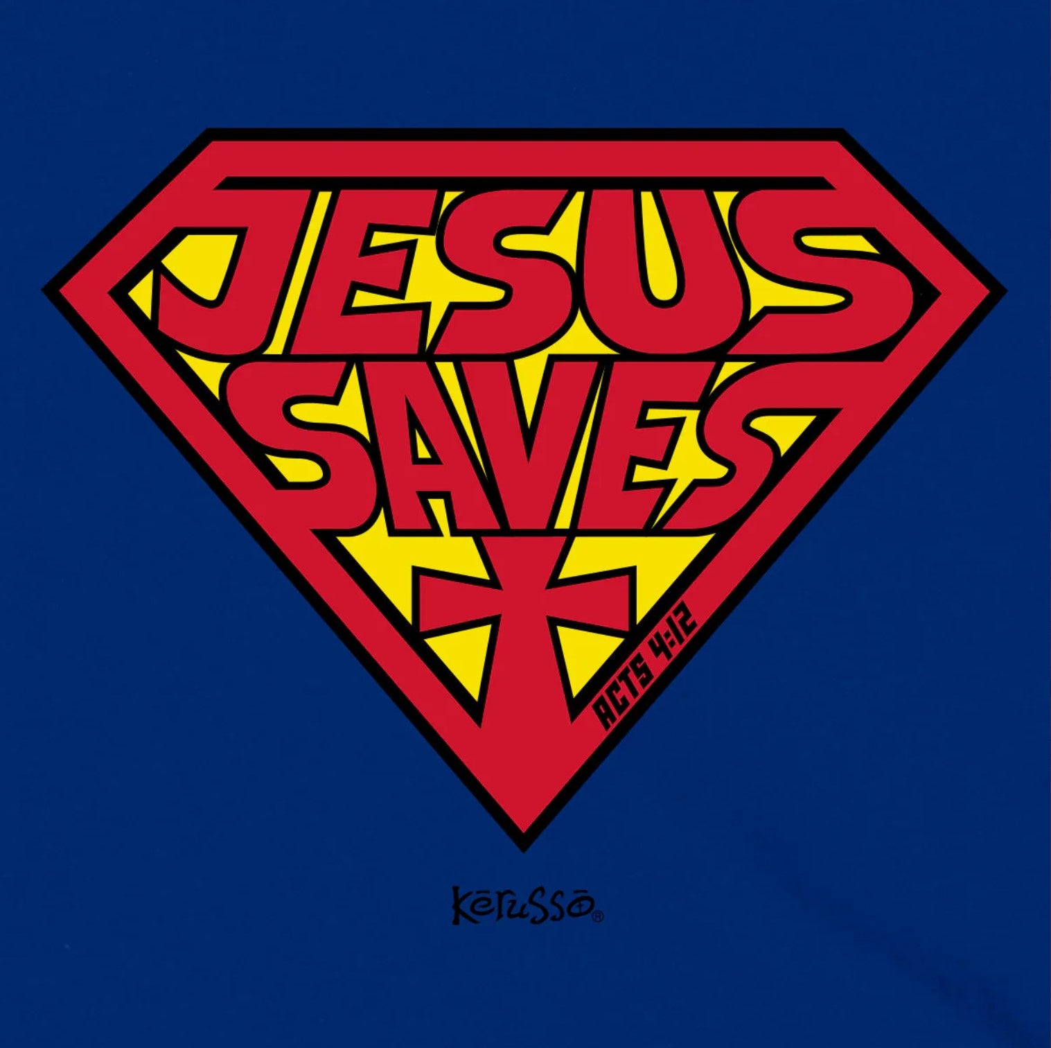 Jesus Saves Kids Short Sleeve T-Shirt - KDZ5175