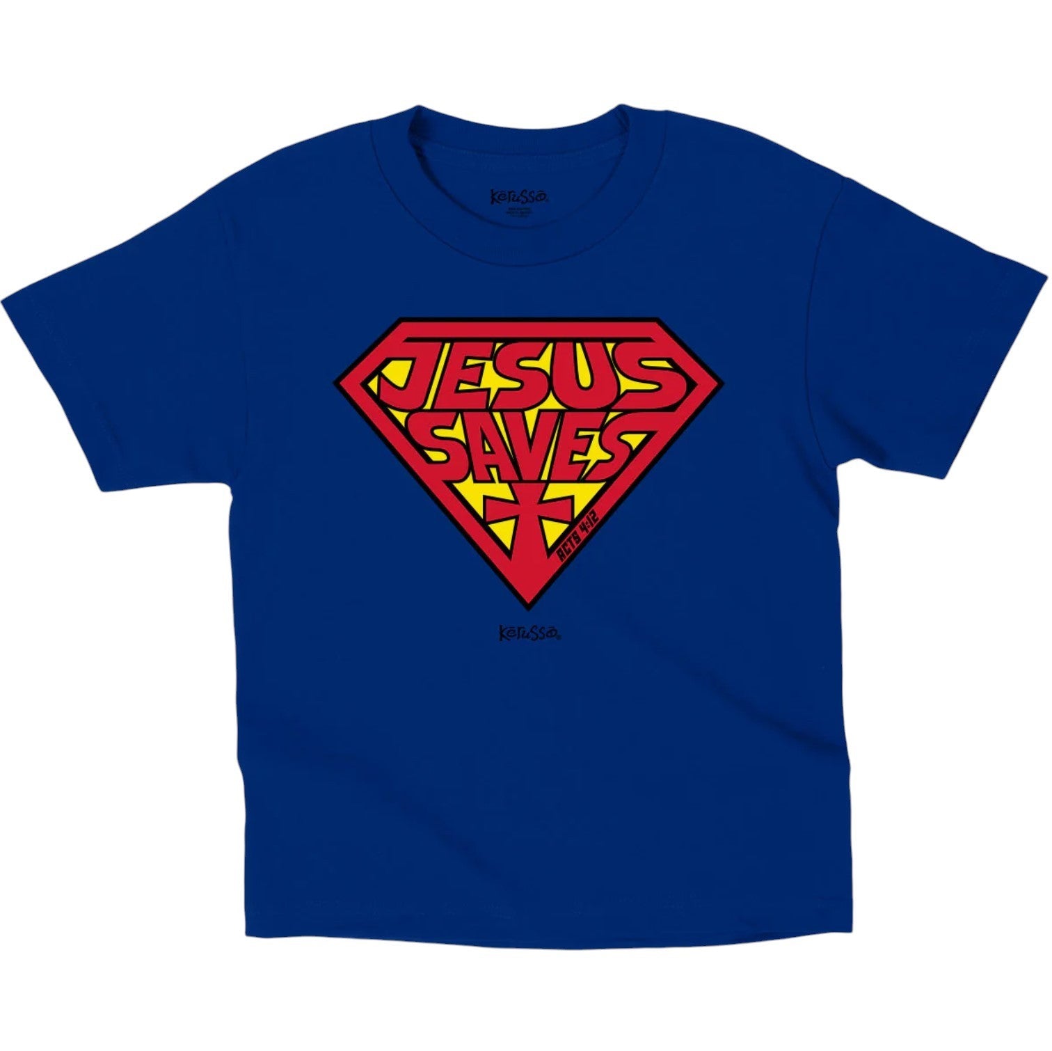 Jesus Saves Kids Short Sleeve T-Shirt - KDZ5175