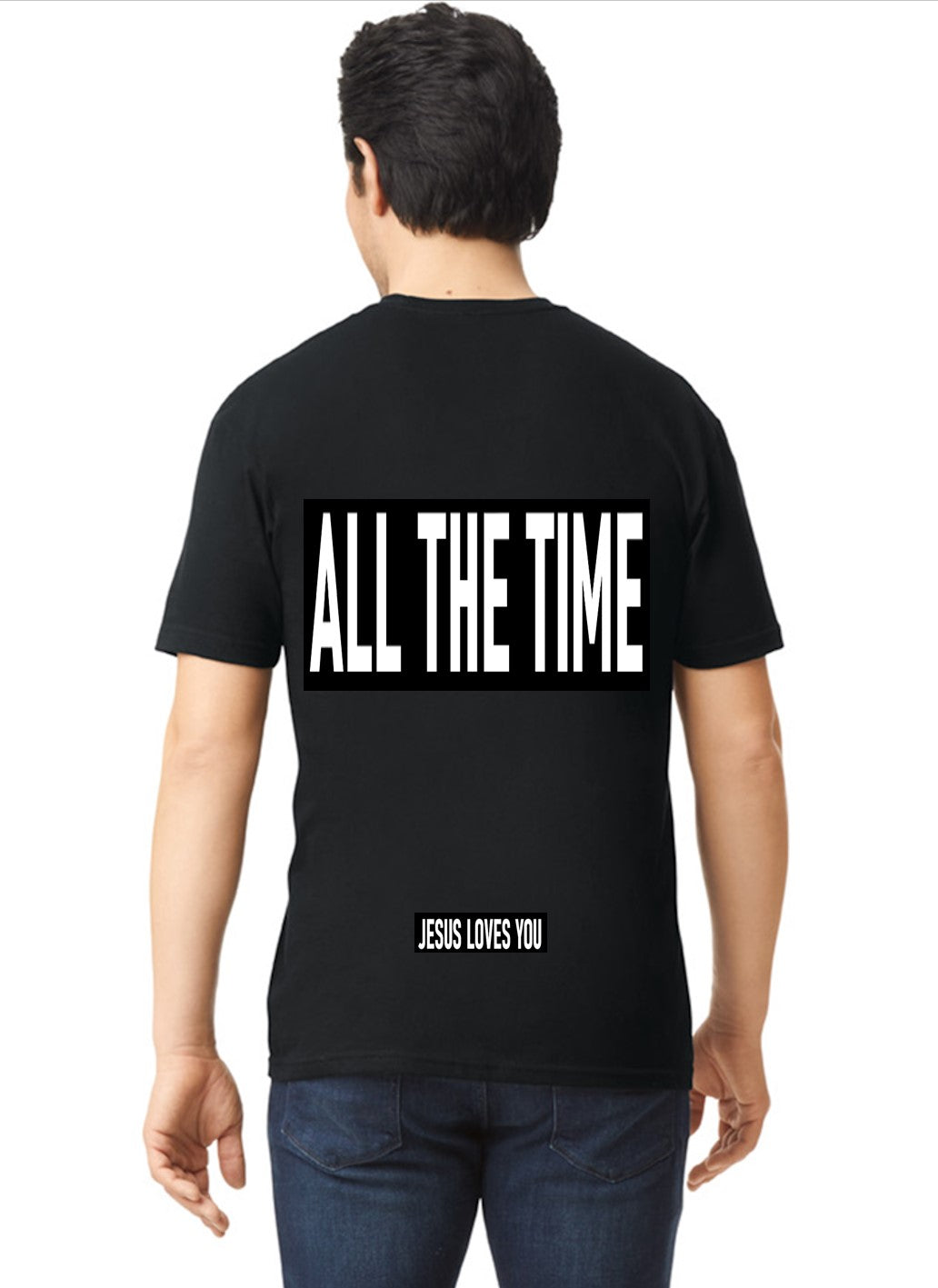 God Is Good All The Time Unisex T-Shirt - Black