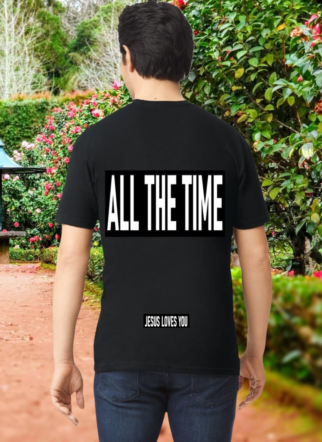 God Is Good All The Time Unisex T-Shirt - Black