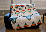 Super Soft Flannel Fleece Twin Throw Blanket