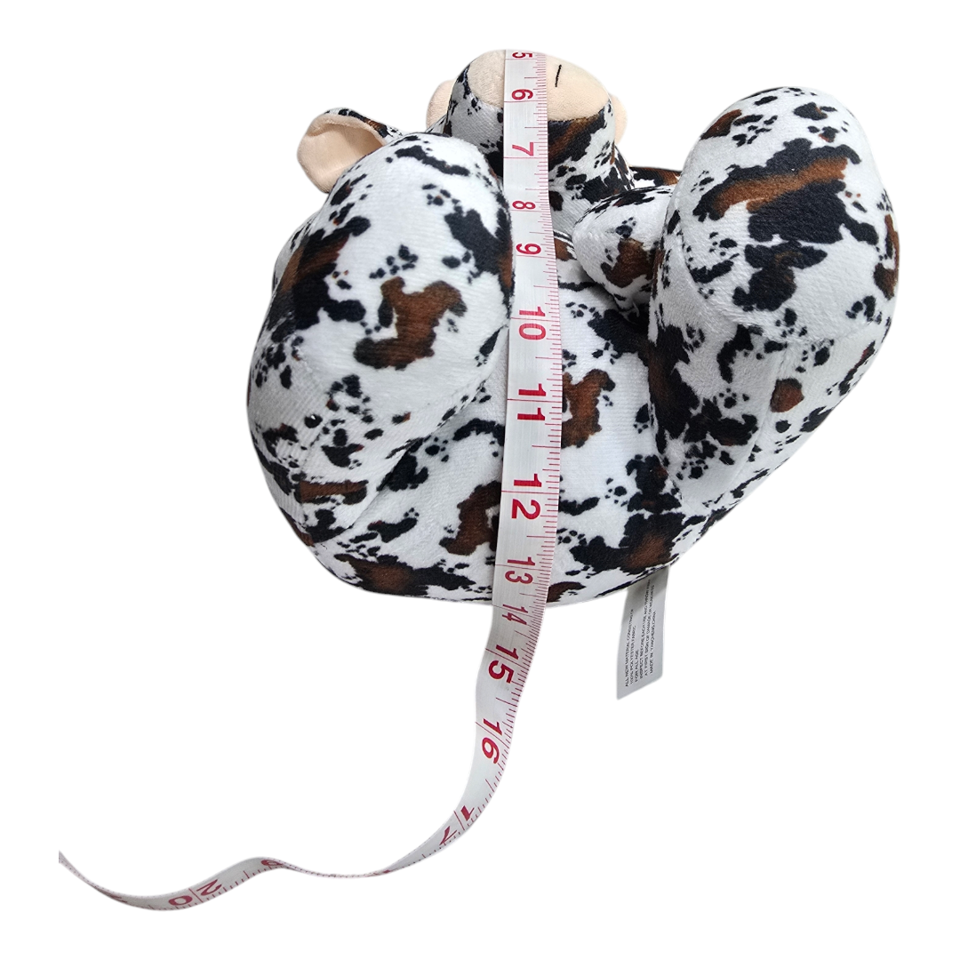 Highland Cow - Black/Brown - Stuffed Farm Animal Plushies - Medium