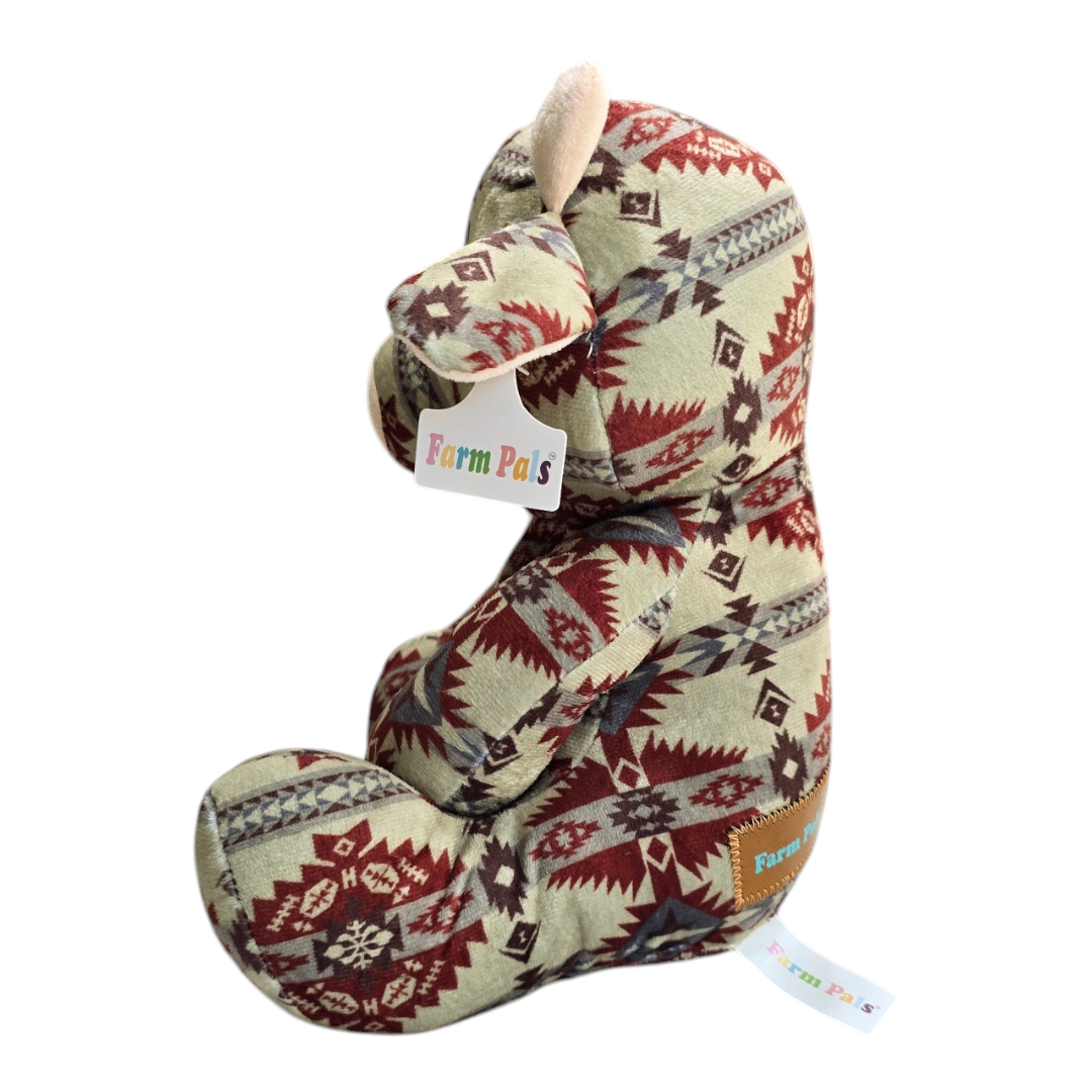 Highland Cow - Olive - Stuffed Farm Animal Plushies - Medium