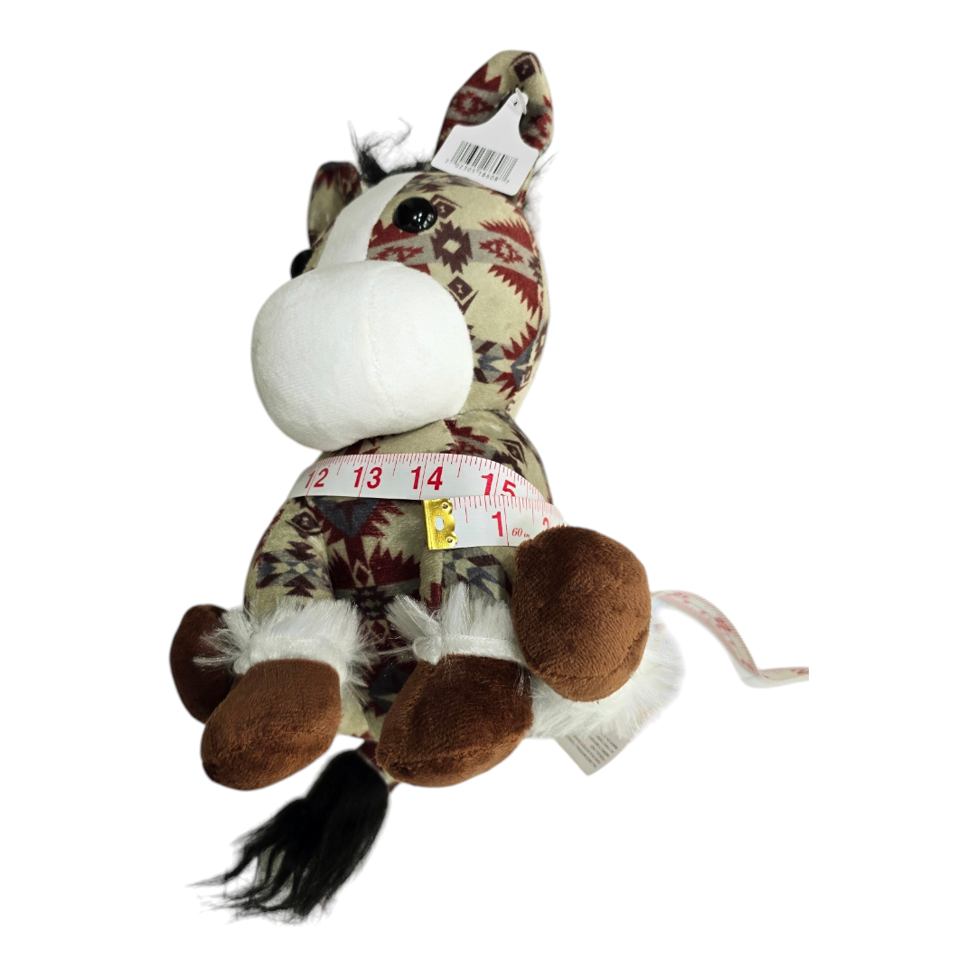 Sitting Donkey - Olive - Stuffed Farm Animal Plushies - Medium