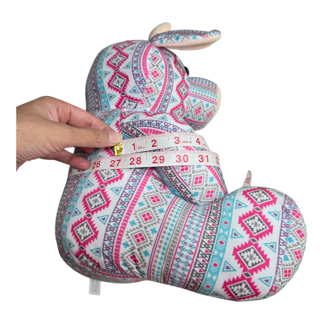 Highland Cow - Pink - Stuffed Farm Animal Plushies - Large