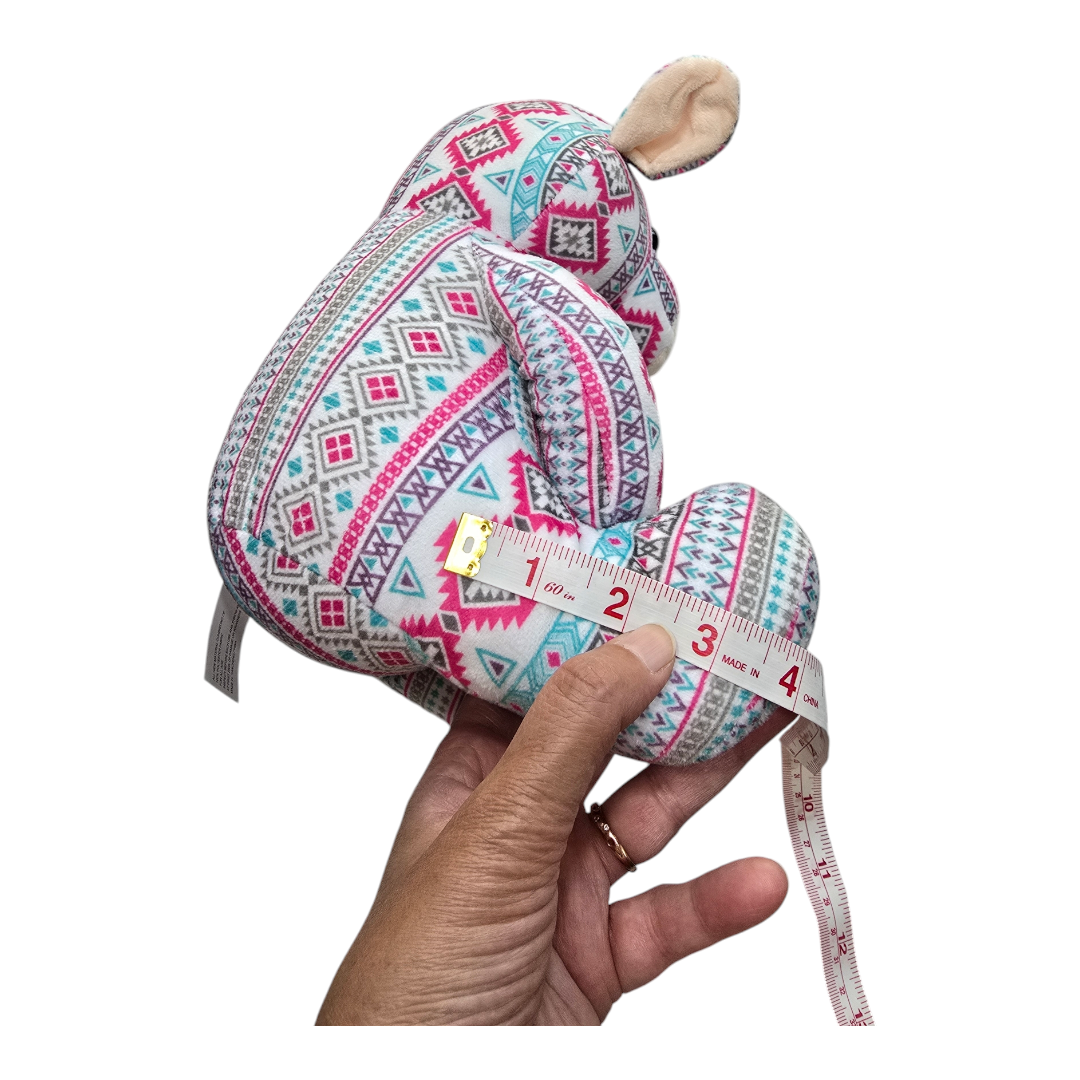 Highland Cow - Pink - Stuffed Farm Animal Plushies - Medium