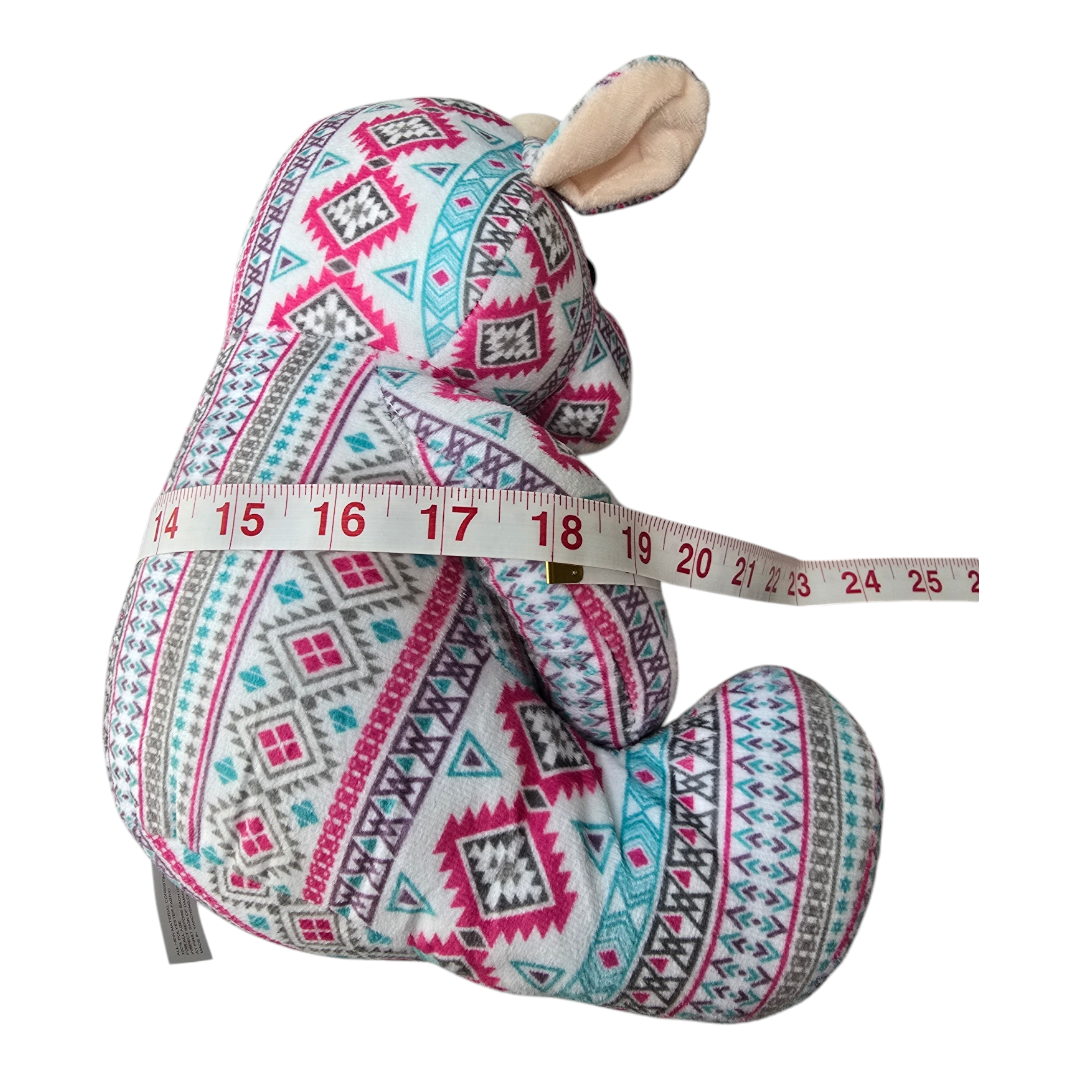 Highland Cow - Pink - Stuffed Farm Animal Plushies - Medium