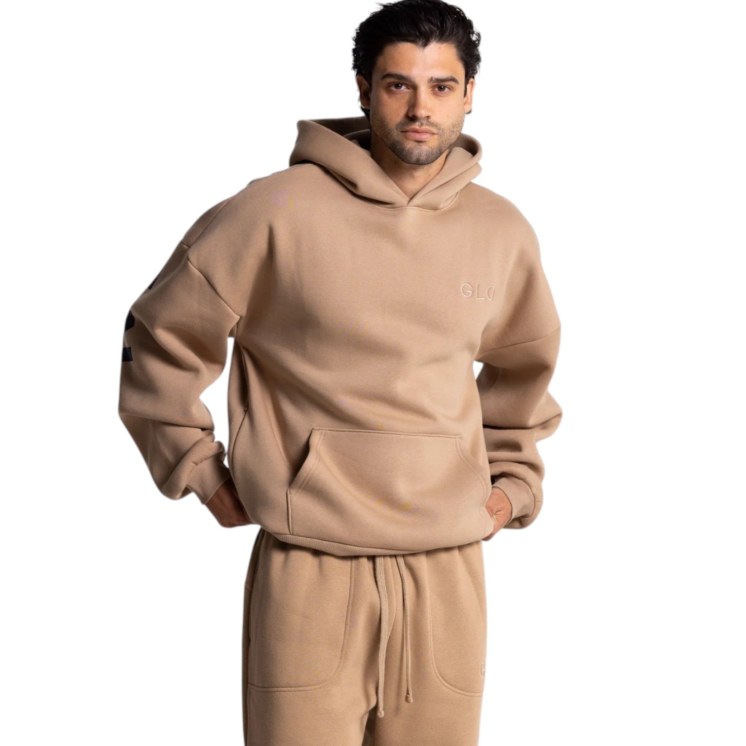 🔥 God’s Love Overcomes Hoodie – FORGIVEN - LATTE | Viral Faith-Based Streetwear
