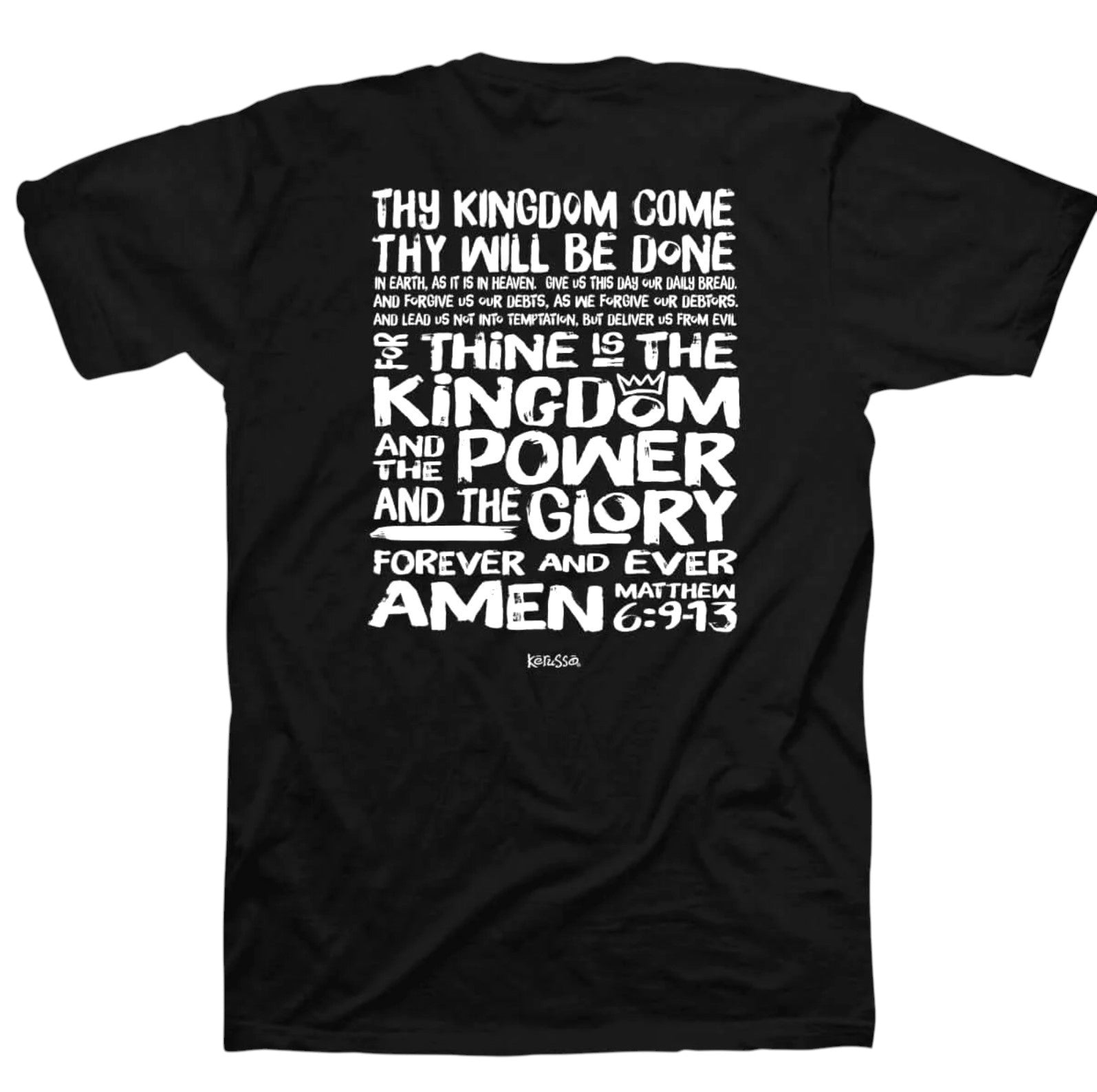 Kerusso The Lord’s Prayer Christian T-Shirt – Scripture Faith Tee