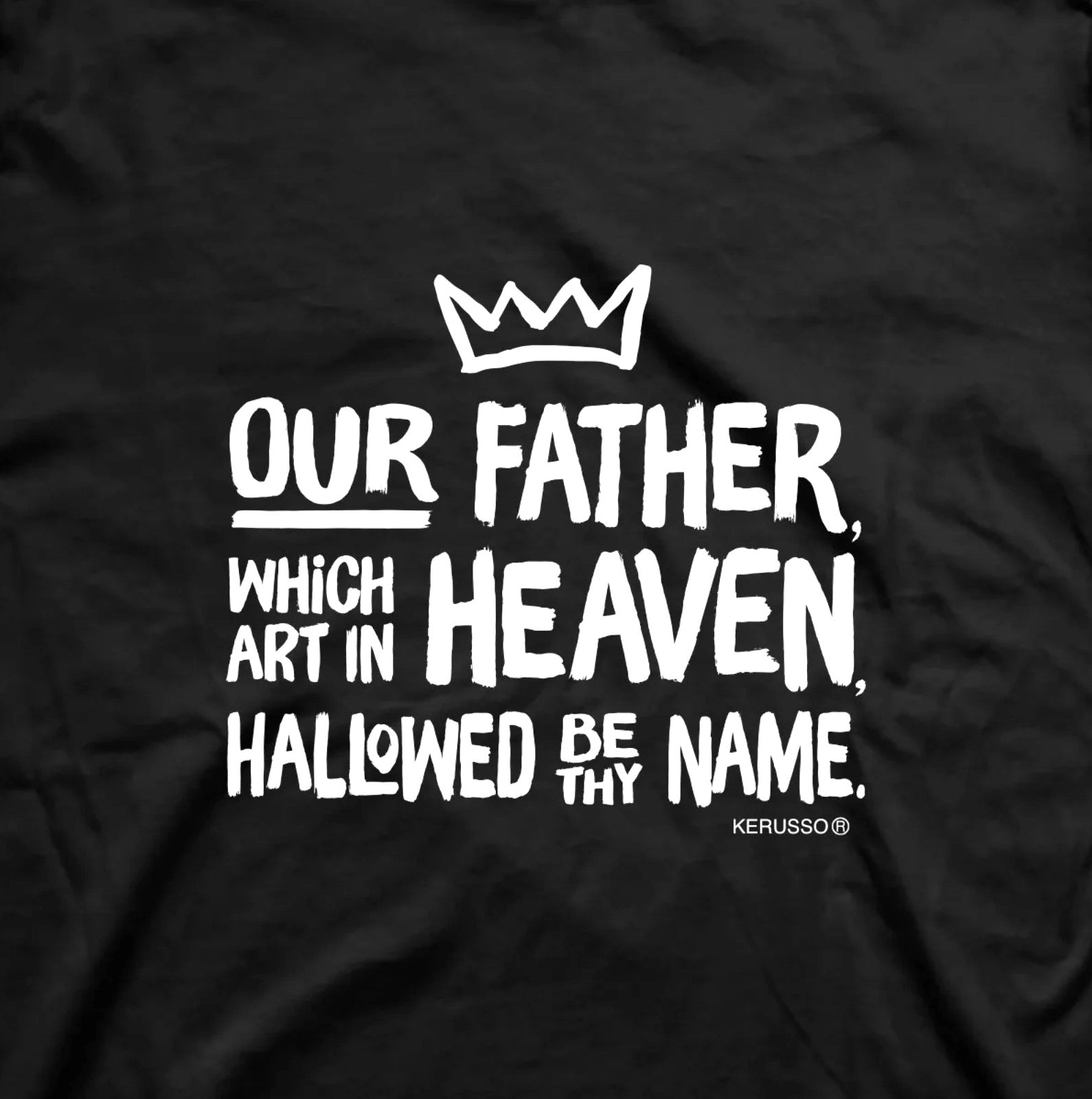 Kerusso The Lord’s Prayer Christian T-Shirt – Scripture Faith Tee