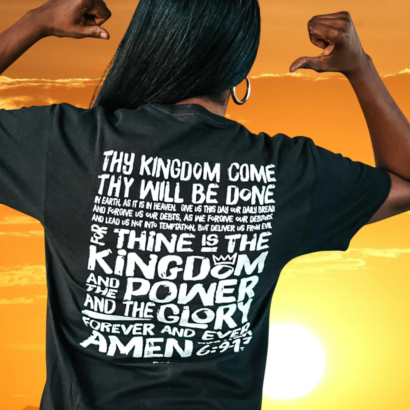Kerusso The Lord’s Prayer Christian T-Shirt – Scripture Faith Tee