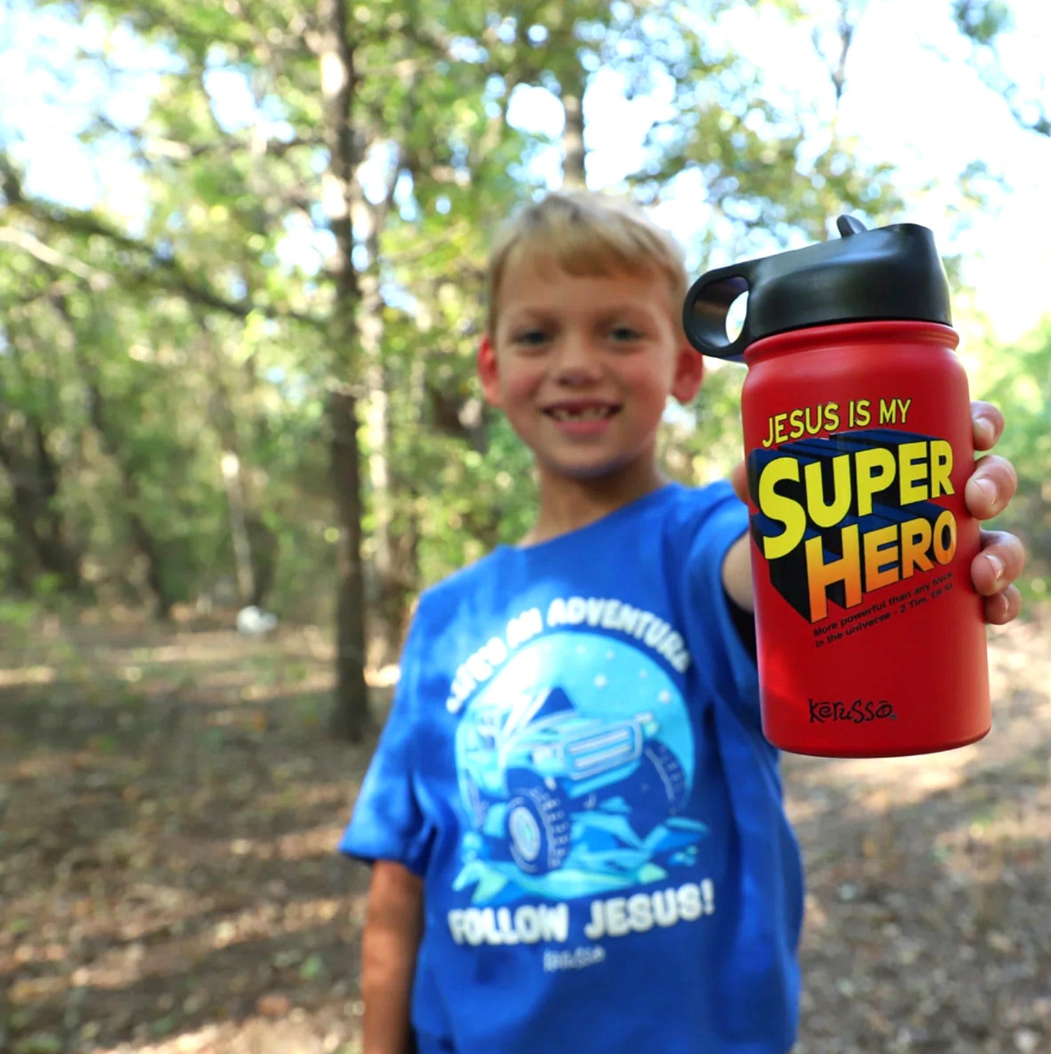 Super Hero 12 oz Stainless Steel Sport Bottle - MUGS338)