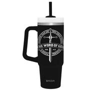 Word Of God 30 oz Stainless Steel Mug With Straw - MUGS390