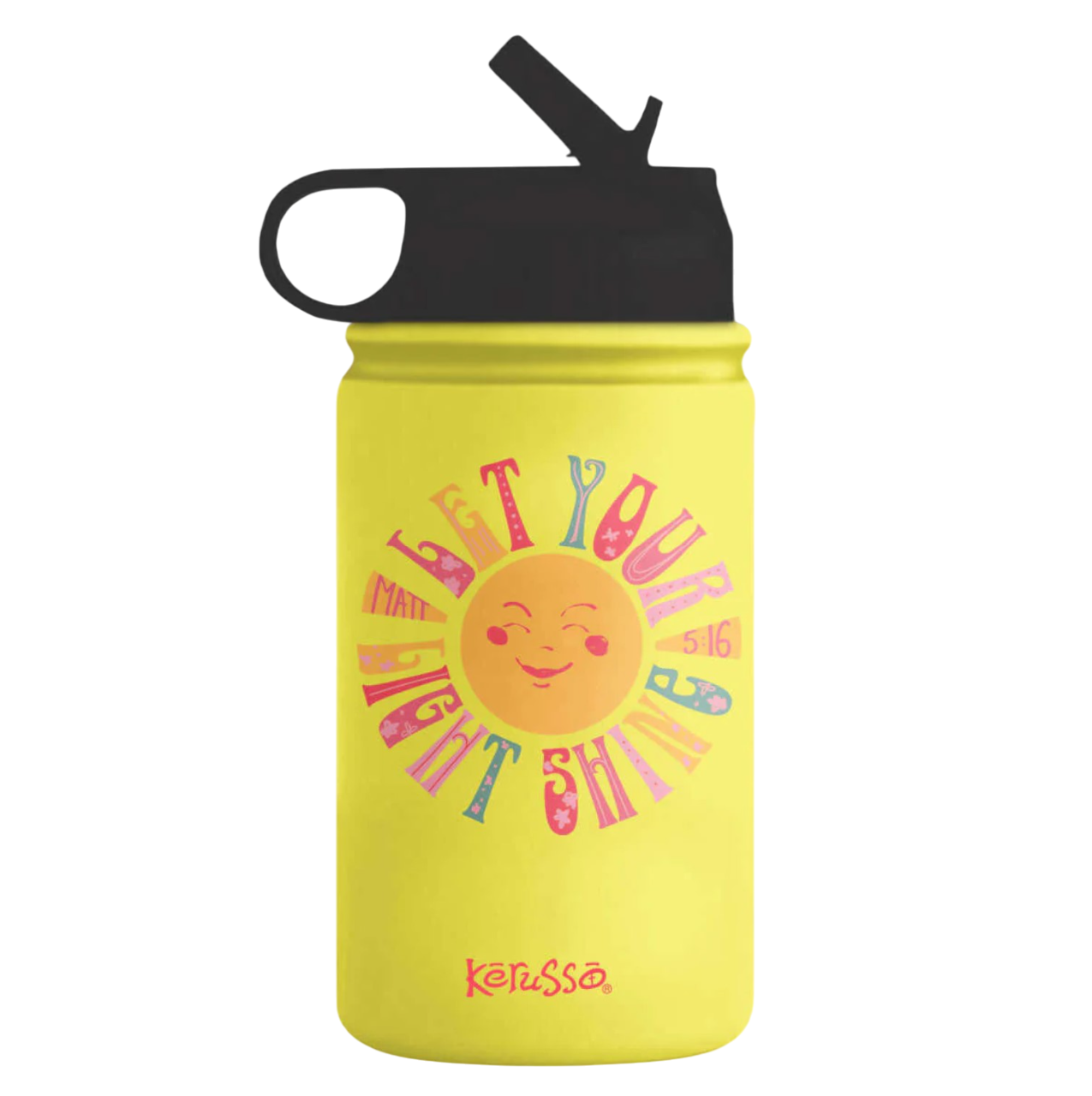Let Your Light Shine 12 oz Stainless Steel Sport Bottle - MUGS422