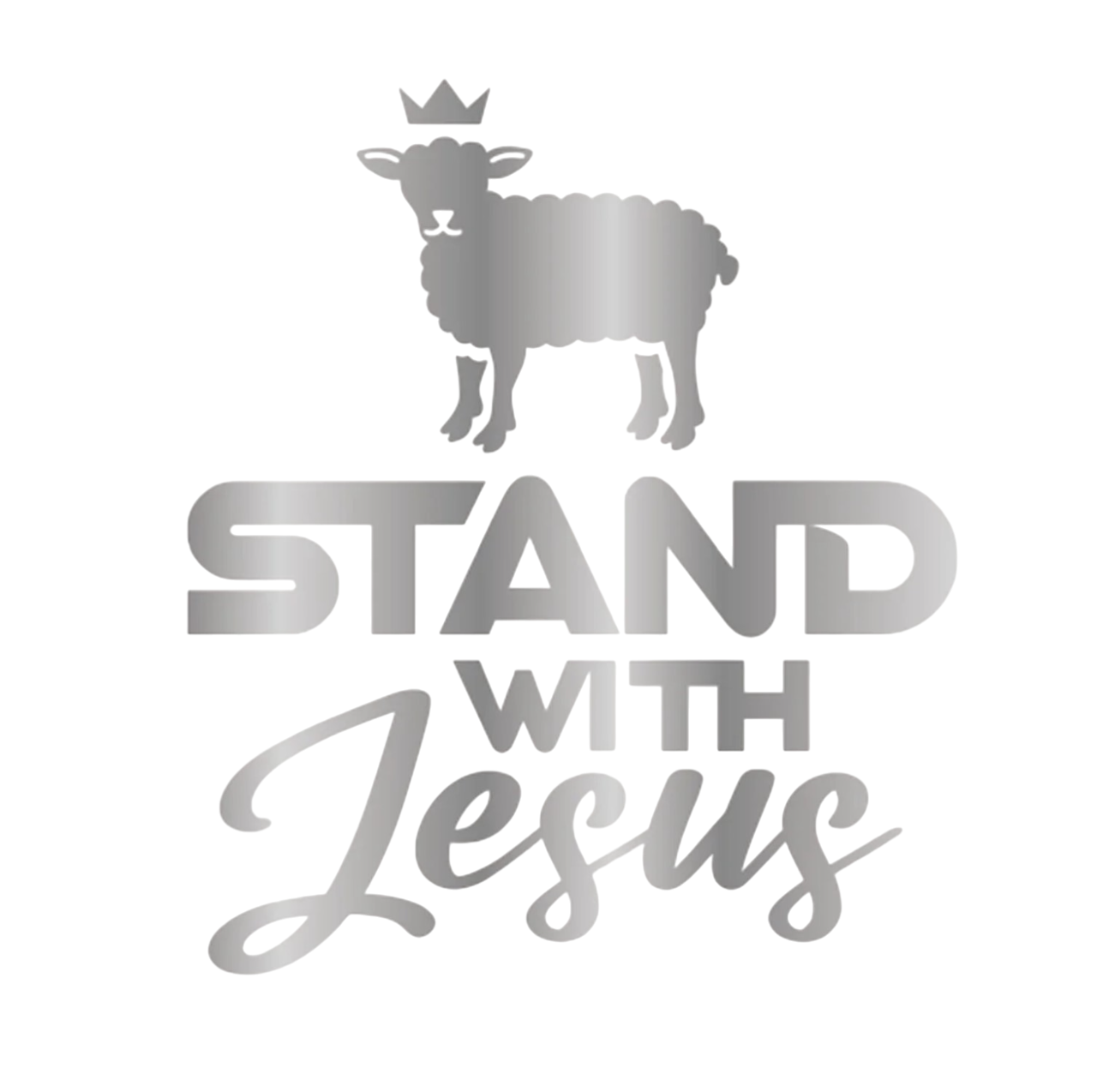 Stand With Jesus 40 oz Stainless Steel Mug With Straw - MUGS464
