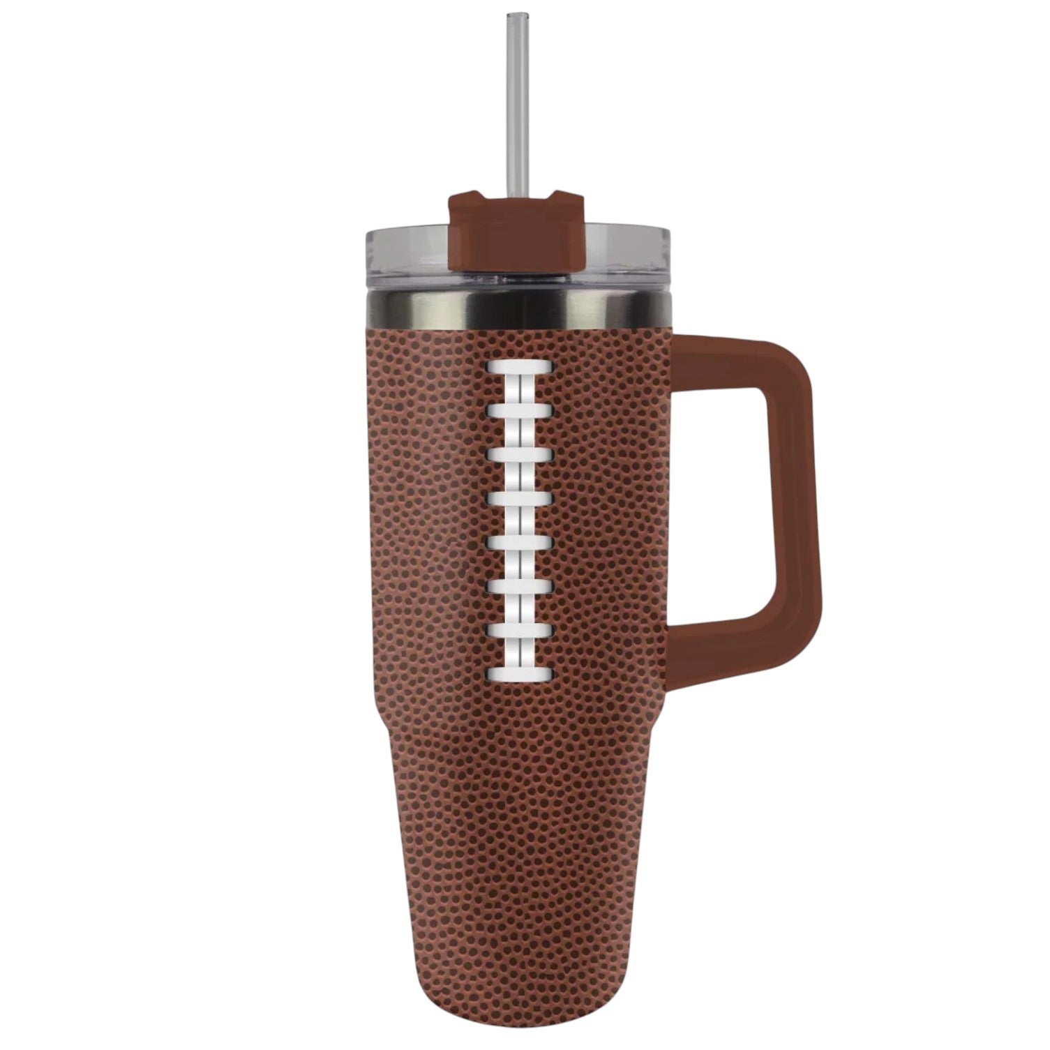 Pray Hard 30 oz Stainless Steel Mug With Plastic Straw - MUGS470