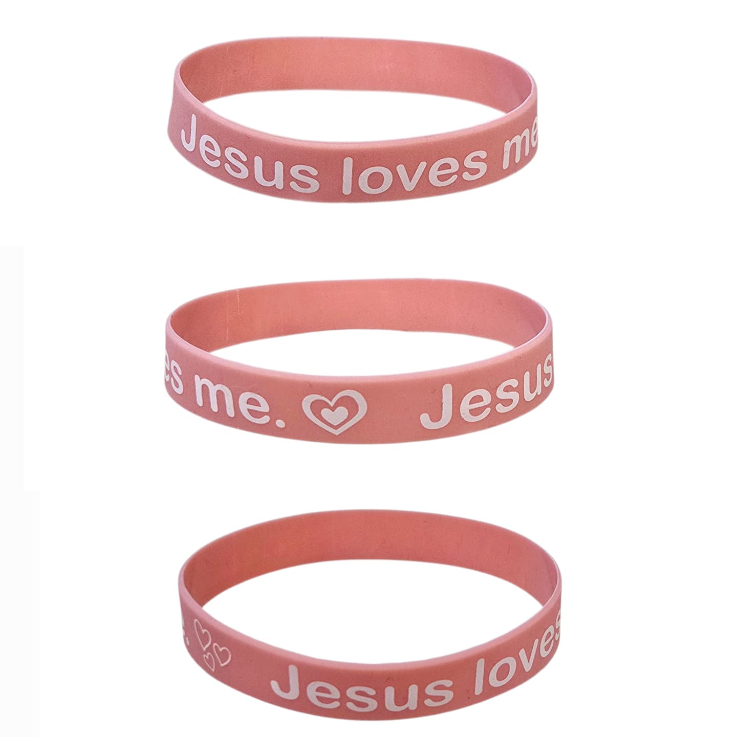Christian Bible Verse Silicone Wristbands | Faith Bracelet, Christian Wristband, Scripture Bracelet – Unisex