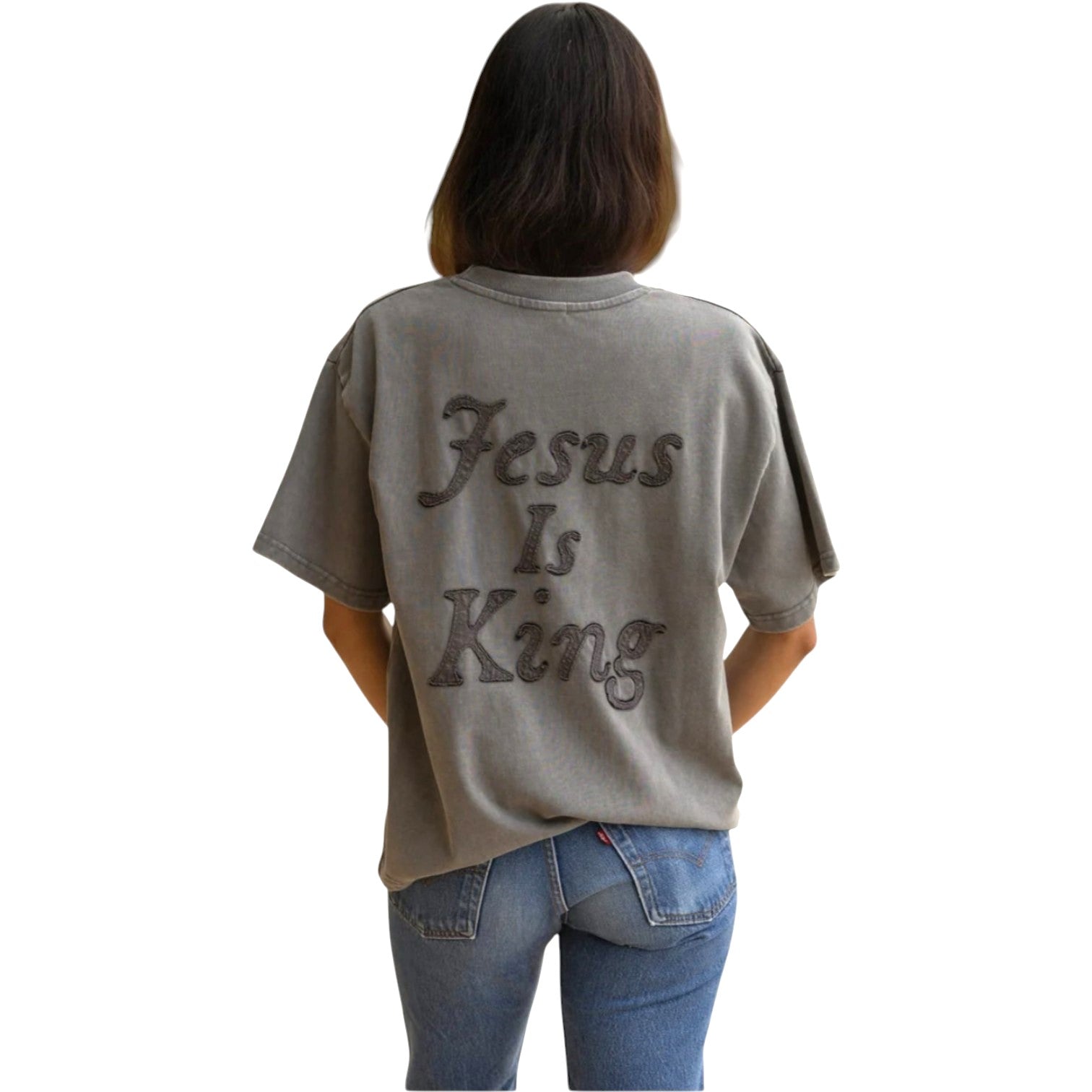 Elevated Faith Not Sorry Jesus is King Heavyweight Christian T-Shirt | Unisex Tee