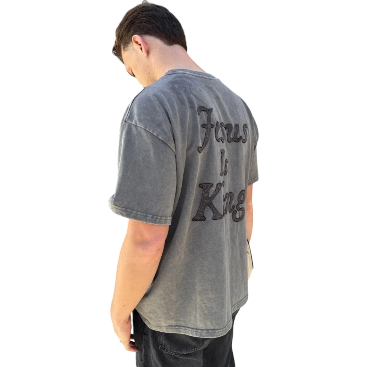 Elevated Faith Not Sorry Jesus is King Heavyweight Christian T-Shirt | Unisex Tee