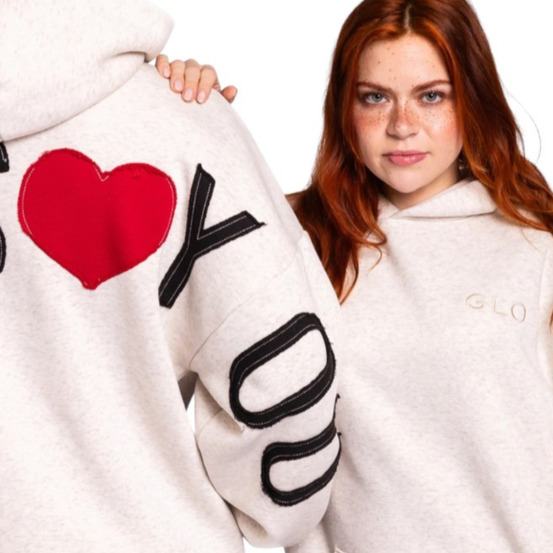 🔥 God’s Love Overcomes Patchwork Hoodie – JESUS ❤️YOU - OATMEAL | Viral Faith-Based Streetwear