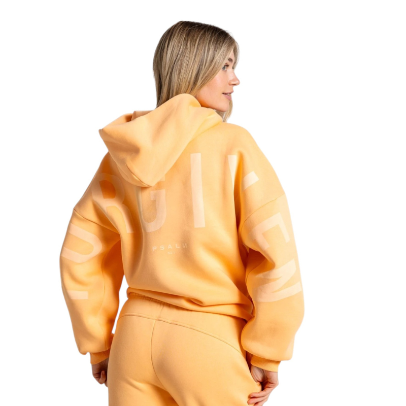 🔥 God’s Love Overcomes Hoodie – FORGIVEN - ORANGE JUICE | Viral Faith-Based Streetwear
