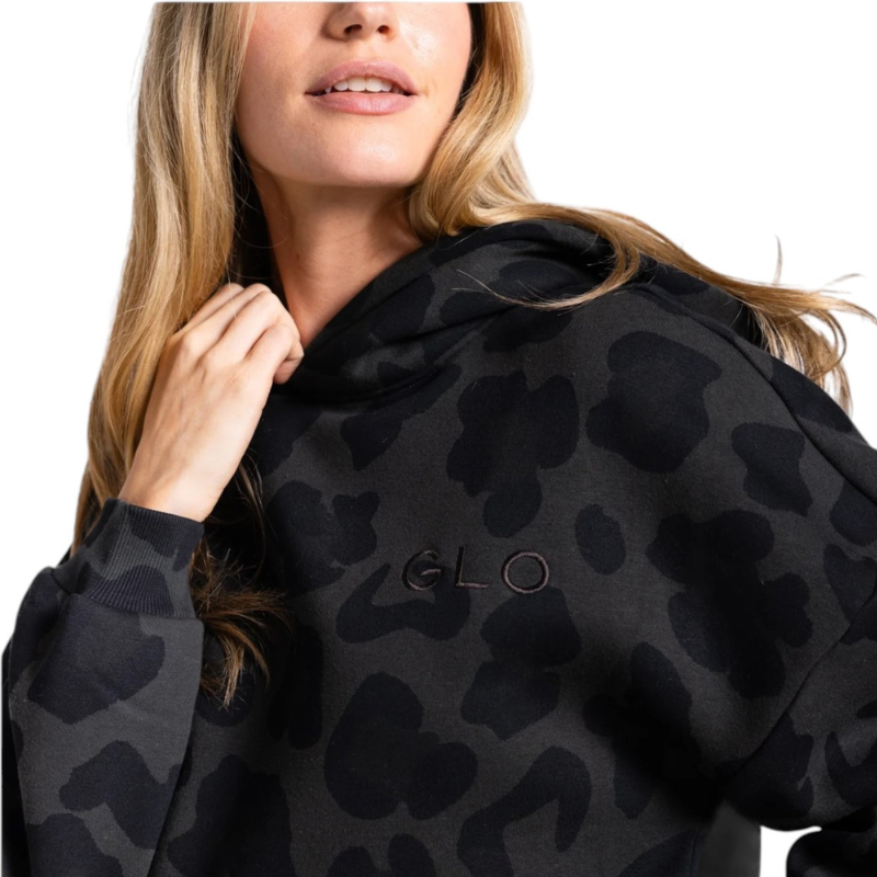 🔥 God’s Love Overcomes Animal Printed Hoodie – REDEEMED - BLACK | Viral Faith-Based Streetwear