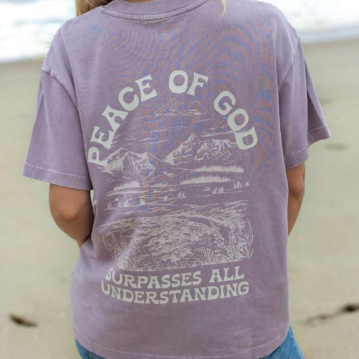 Elevated Faith Peace Of God Christian T-Shirt | Unisex Tee