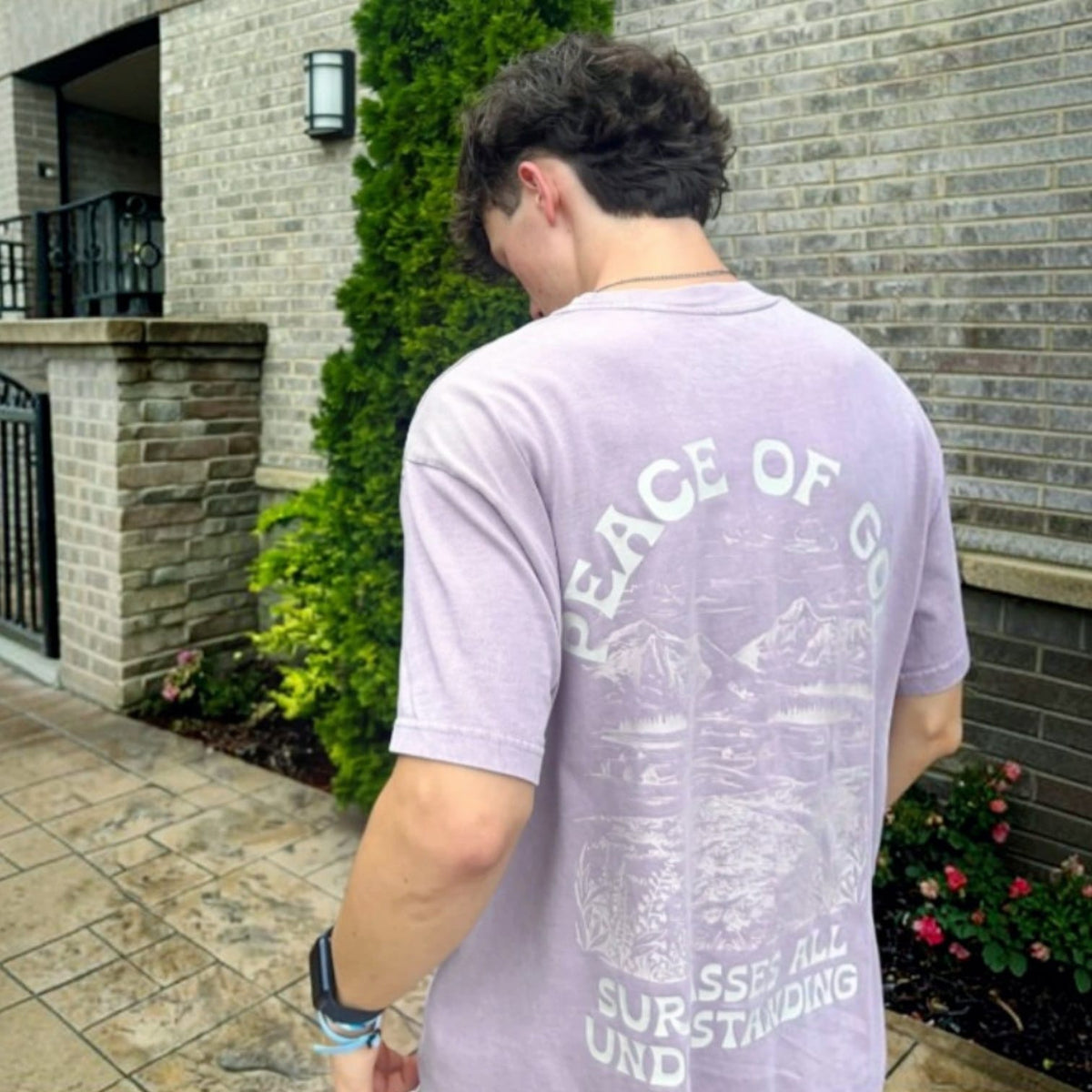 Elevated Faith Peace Of God Christian T-Shirt | Unisex Tee