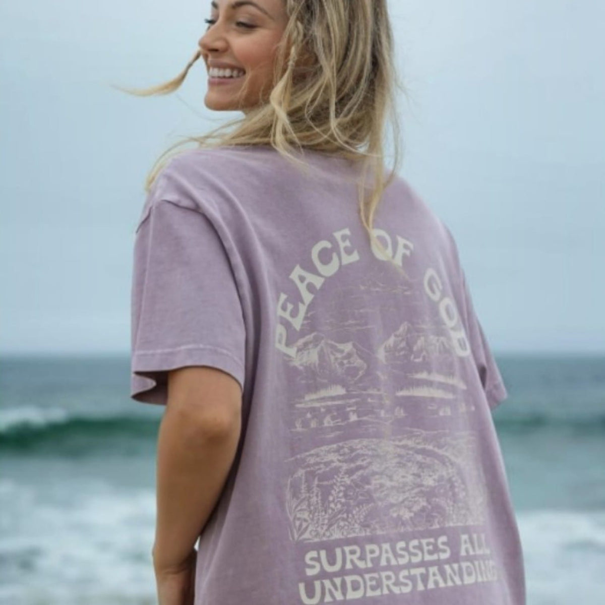 Elevated Faith Peace Of God Christian T-Shirt | Unisex Tee