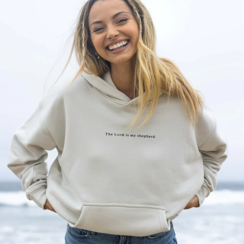 Elevated Faith Psalm 23 Christian Pullover Hoodie | Unisex