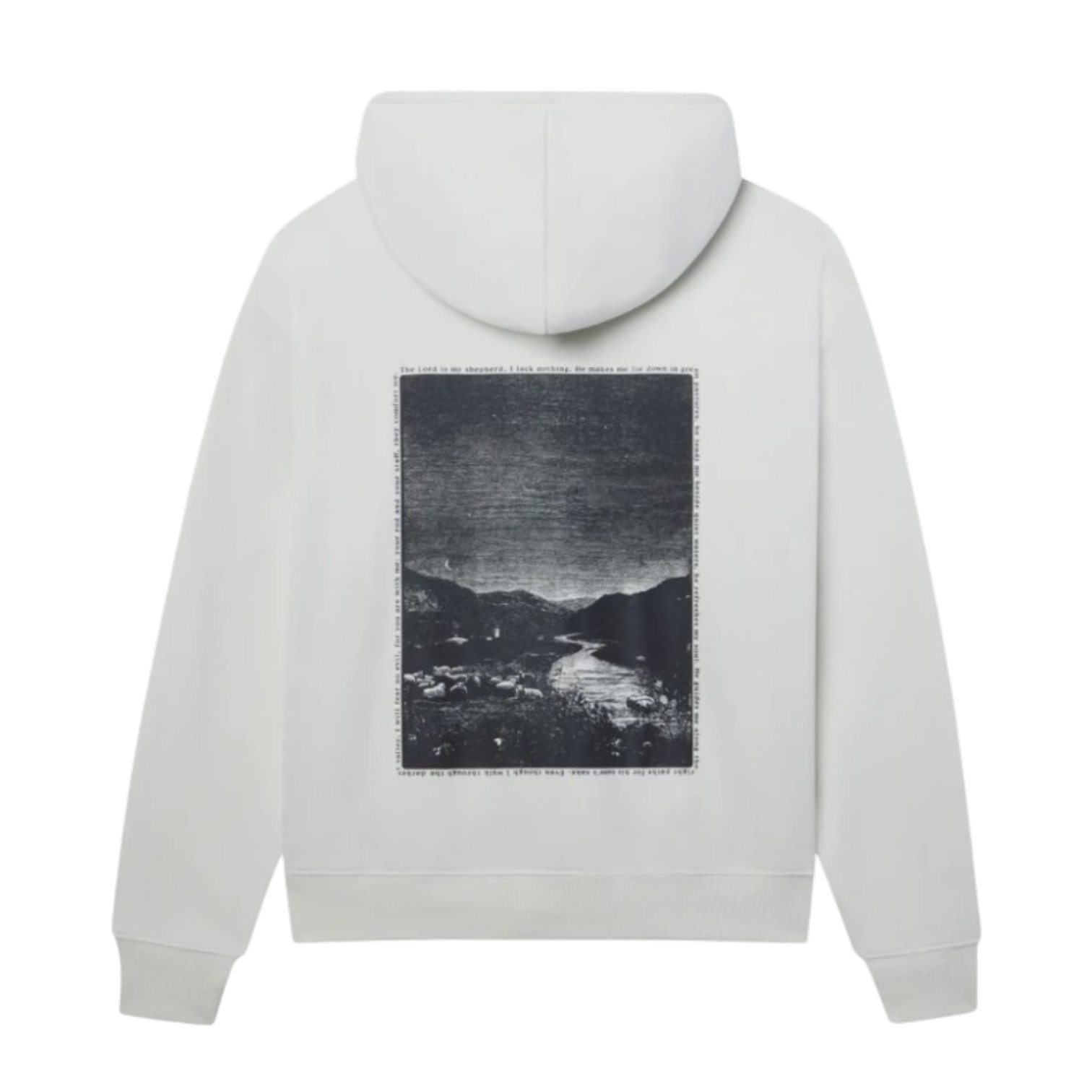 Elevated Faith Psalm 23 Christian Pullover Hoodie | Unisex
