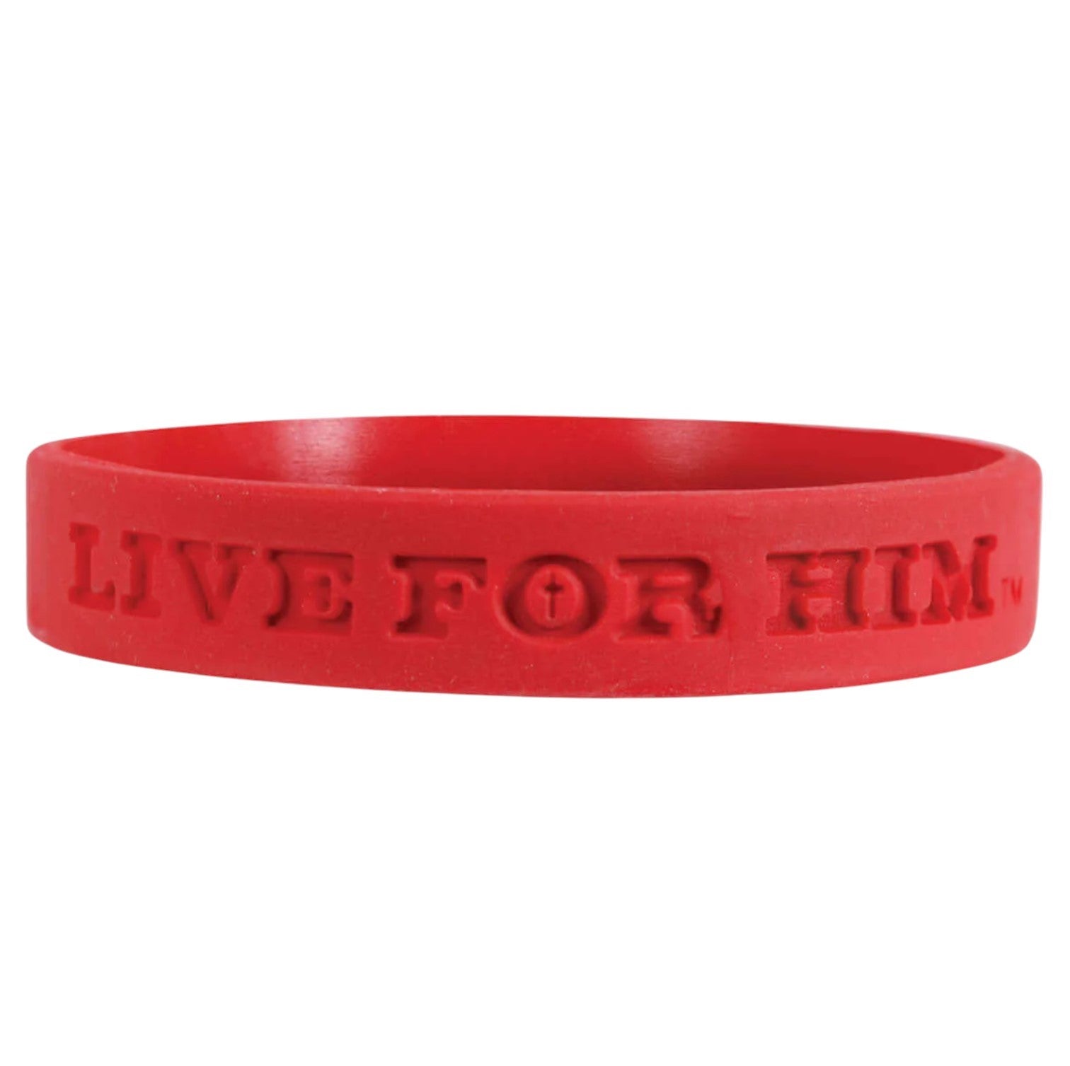 Live For Him - Christian Rubber Wristband - RWRB101