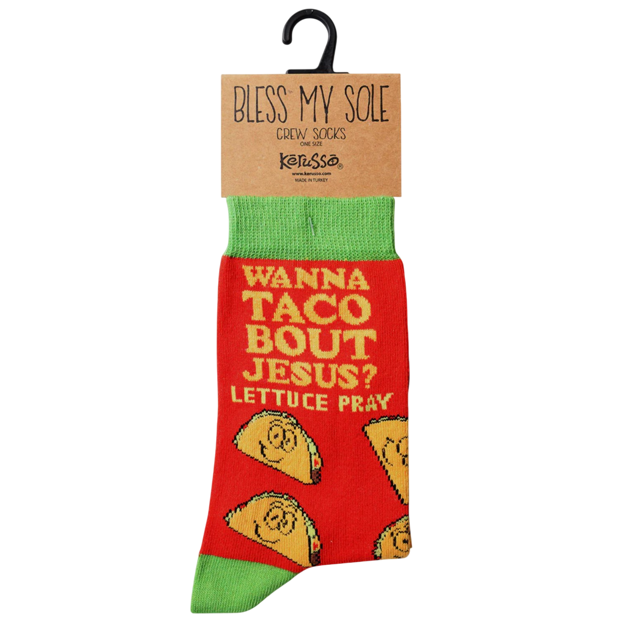 Wanna Taco Crew Socks - SOX3519