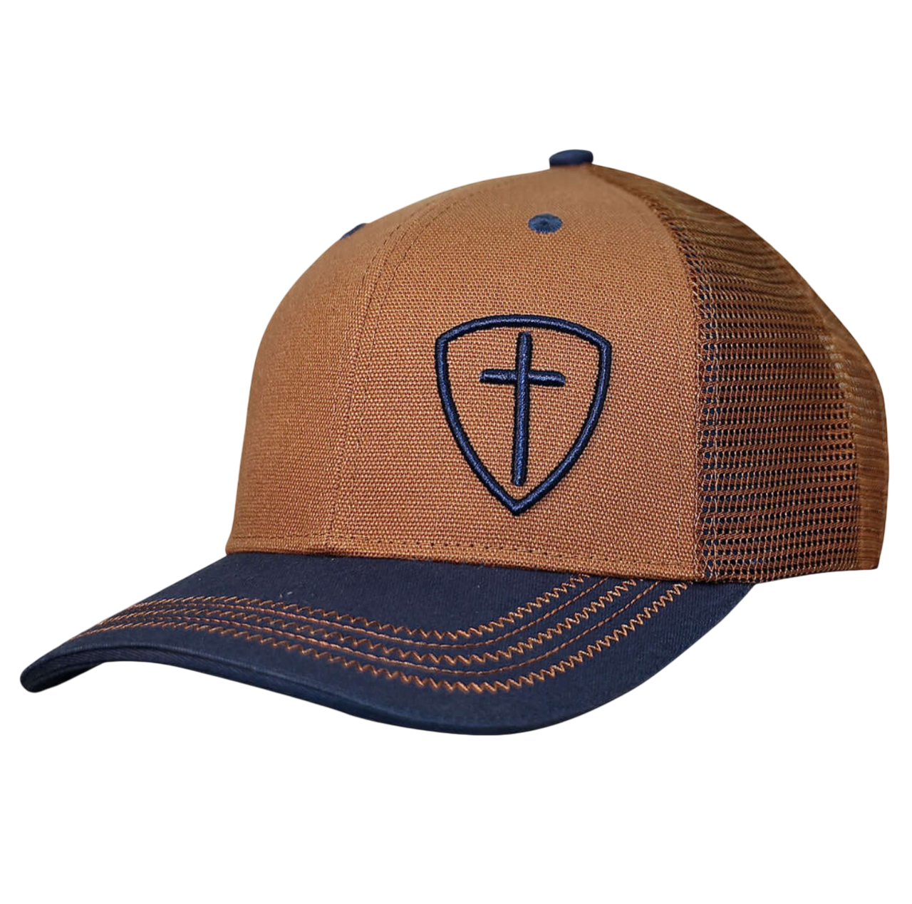 Blue Cross Shield Trucker Hat - SWC3955