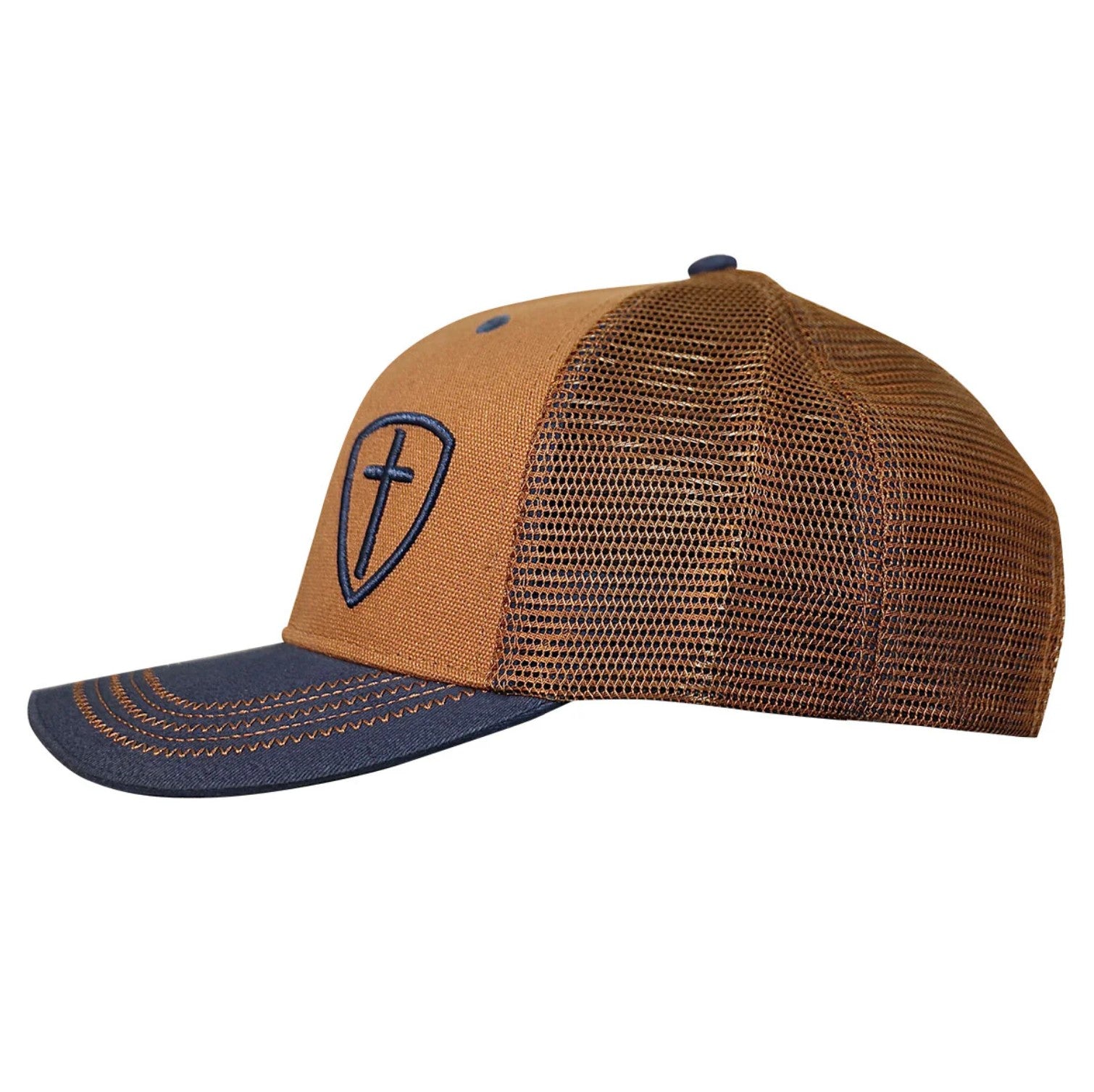 Blue Cross Shield Trucker Hat - SWC3955