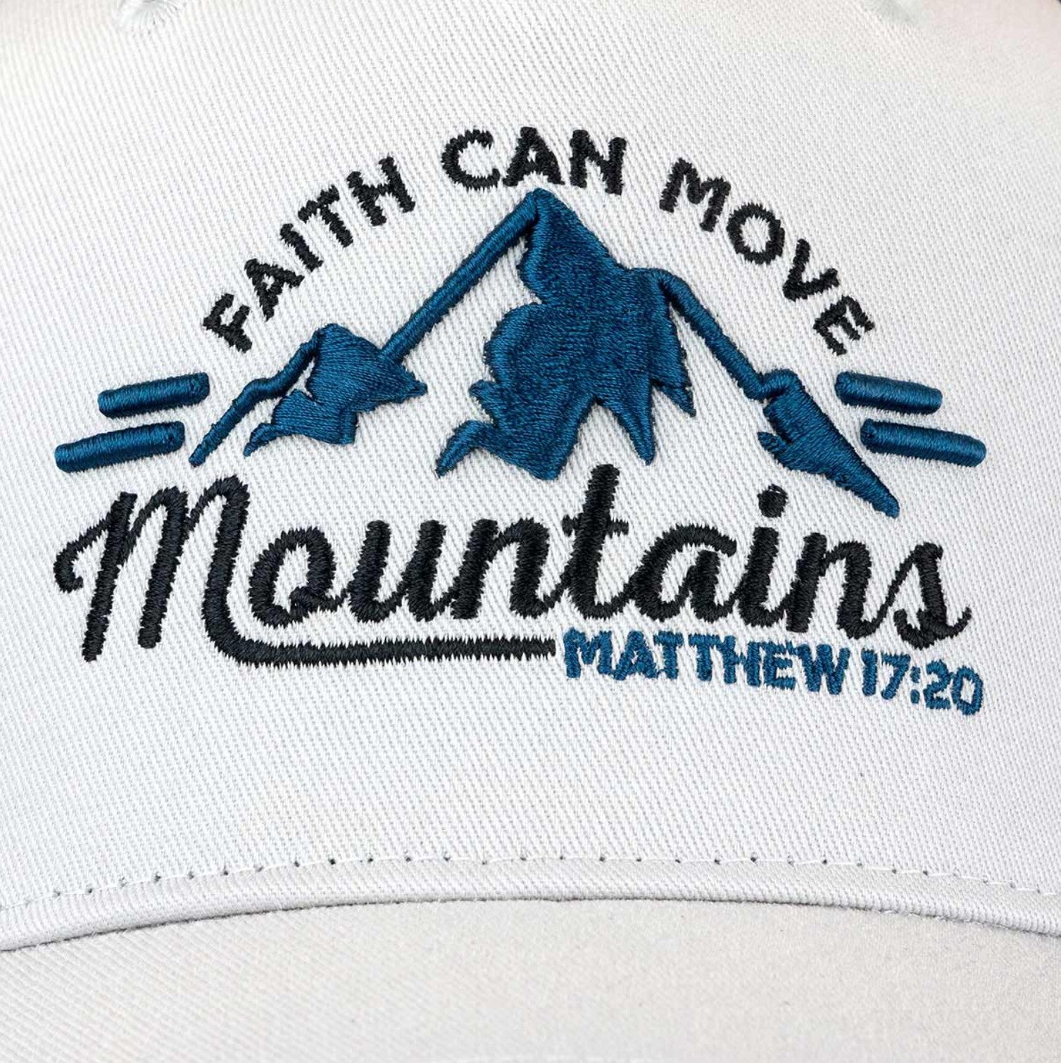 Faith Can Move Mountains Trucker Hat - SWC4905