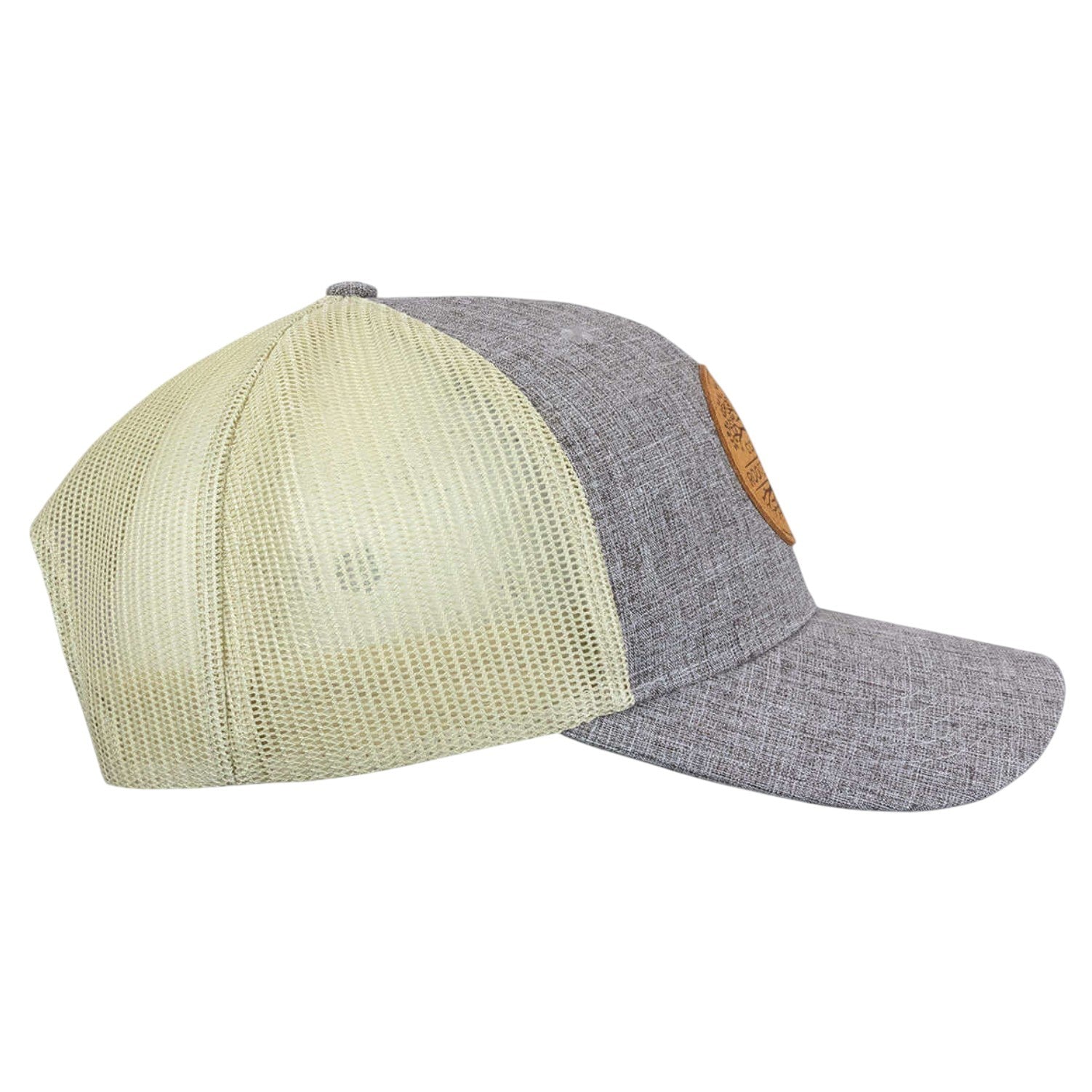 Rooted In Christ Badge Trucker Hat - SWC4906