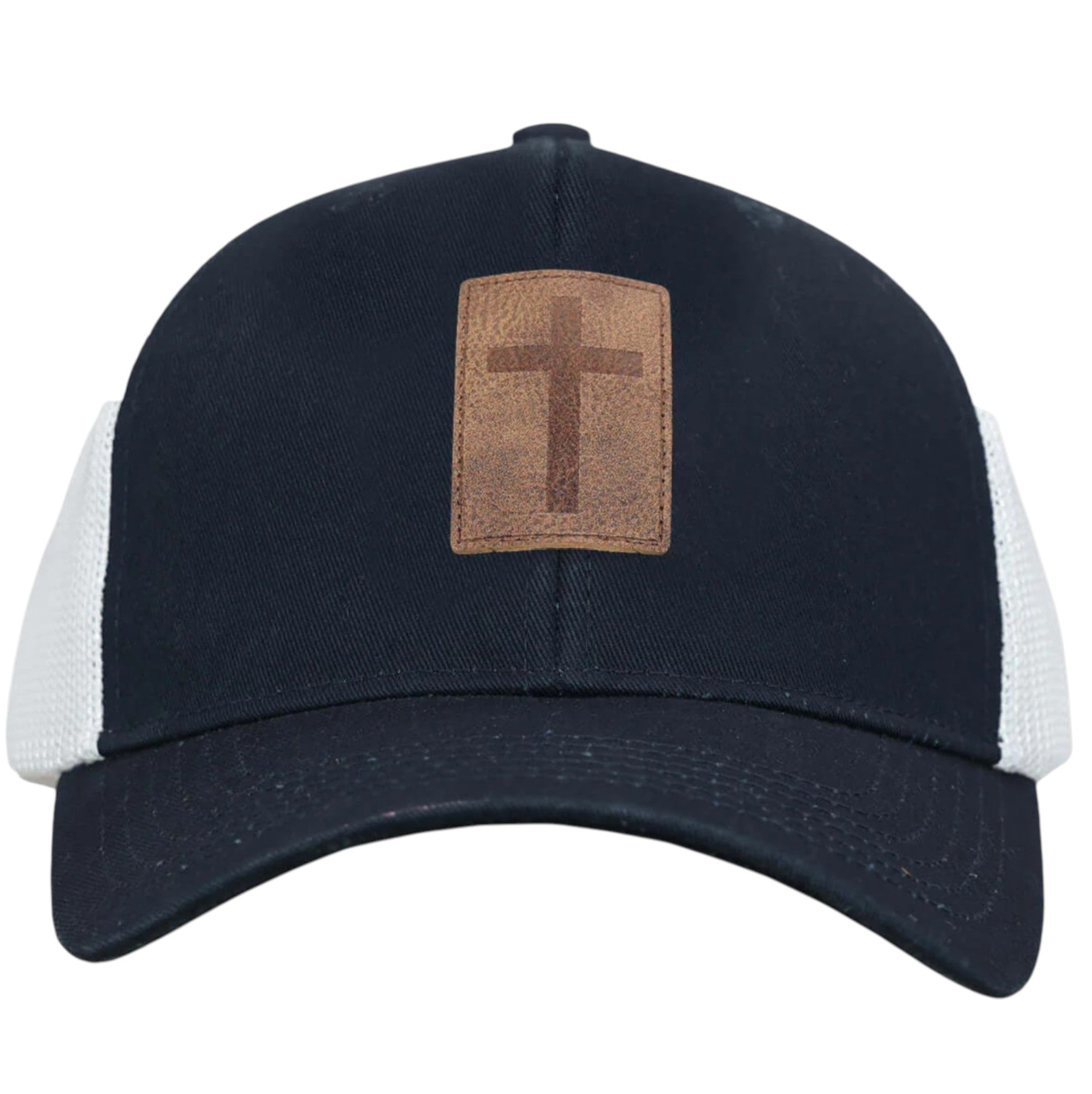 Leather Cross Adult Unisex Cap - SWC5065