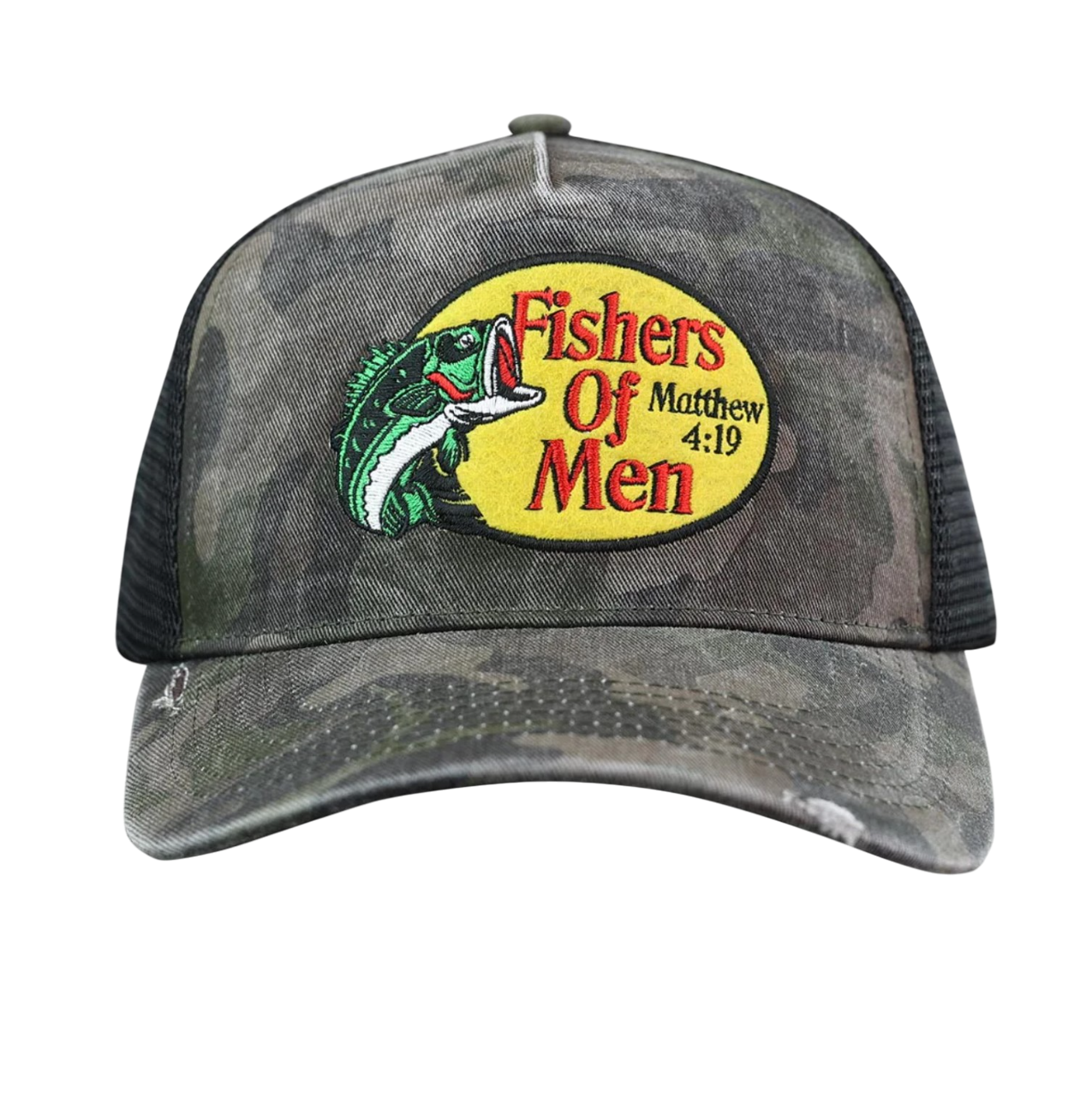 Fishers Of Men Camo Trucker Hat - SWC5230