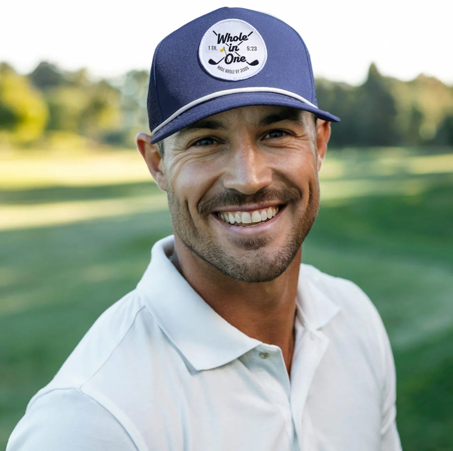 Whole in One Trucker Hat - SWC5232