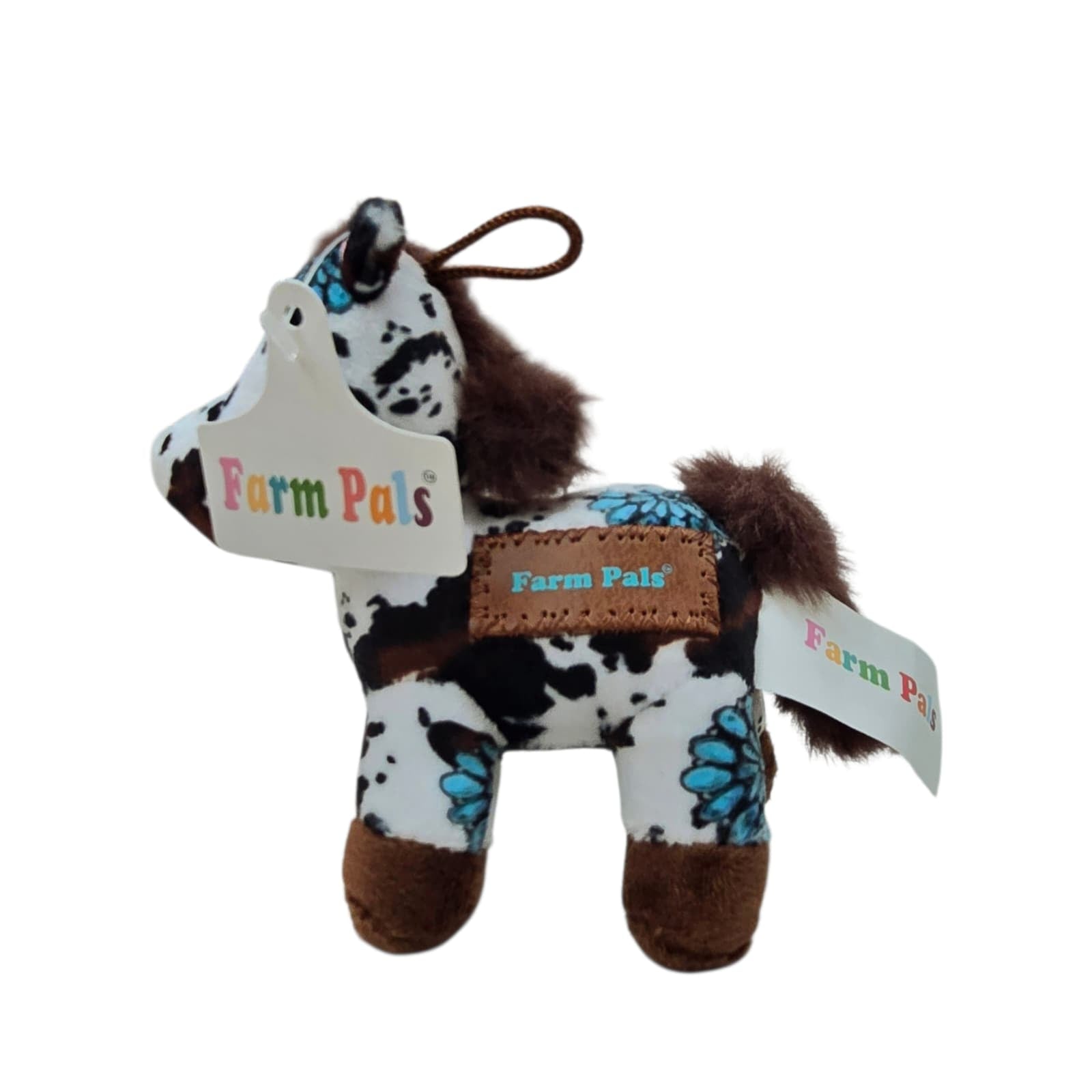 Standing Donkey - Assorted - Stuffed Farm Animal Plushies - Small