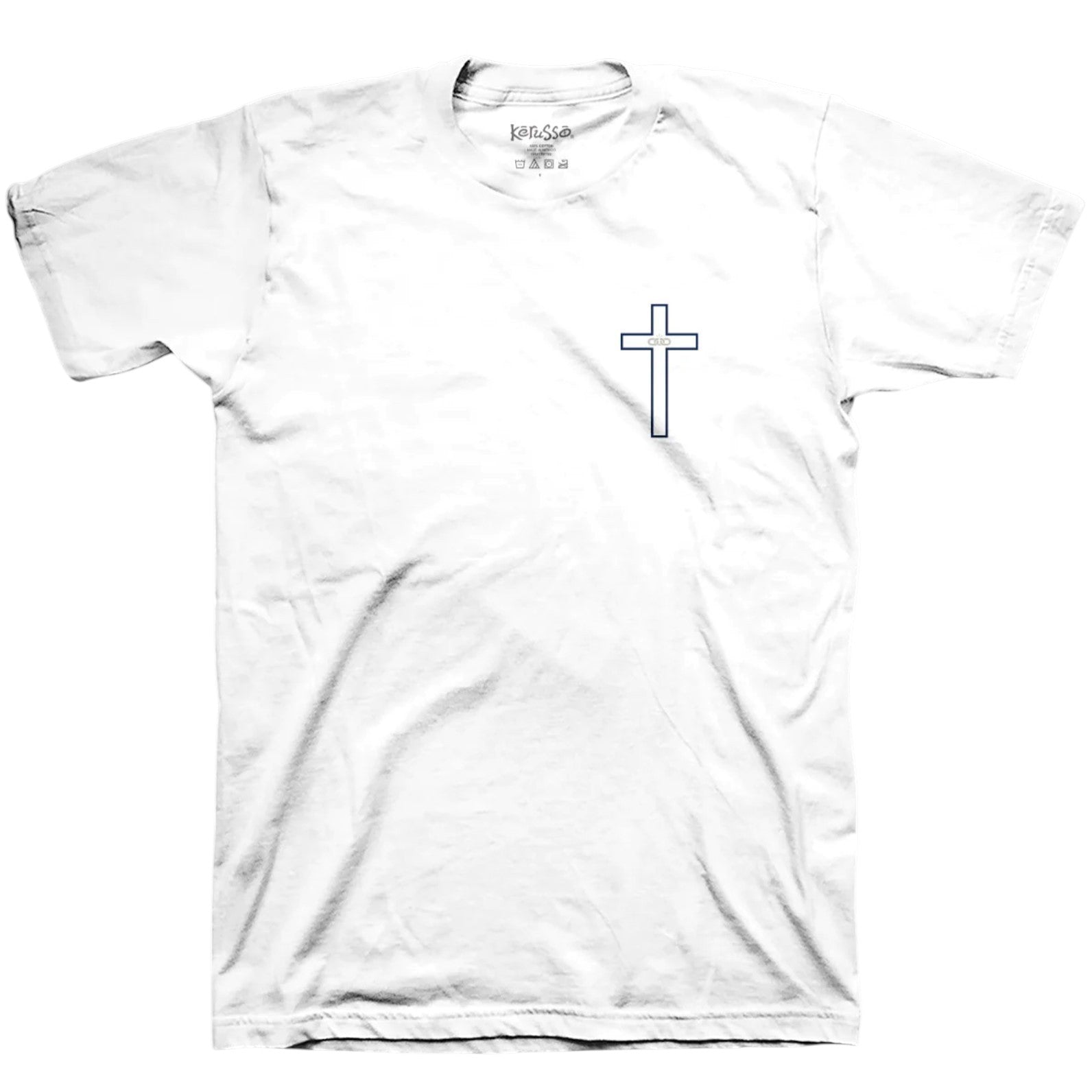 Kerusso® The Truth Will Set You Free Christian T-Shirt – White Unisex Faith-Based Scripture Tee