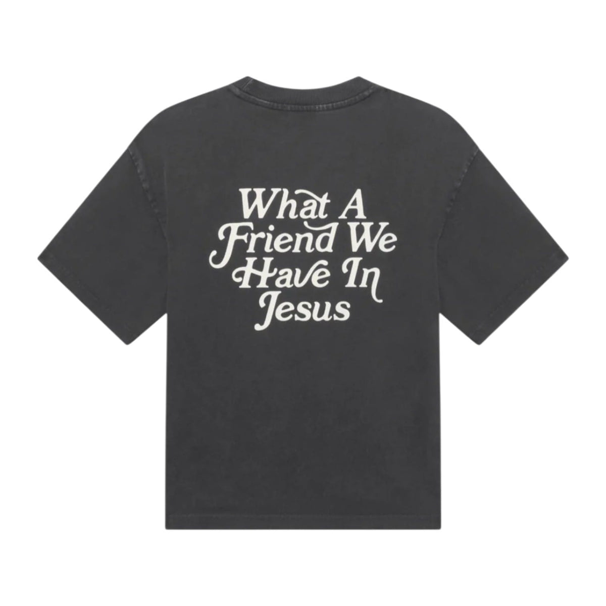 Elevated Faith What A Friend In Jesus Heavyweight Christian T-Shirt | Unisex Tee